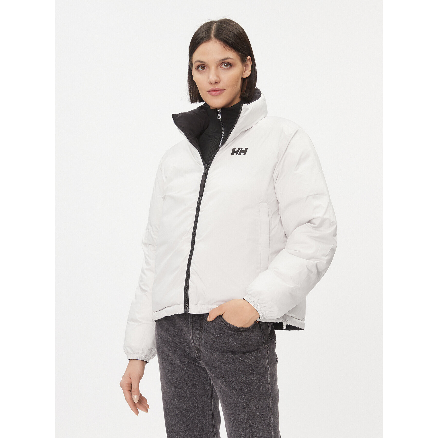 Helly Hansen Пухено яке W Yu 23 Reversible Puffer 54061 Черен Regular Fit - Pepit.bg
