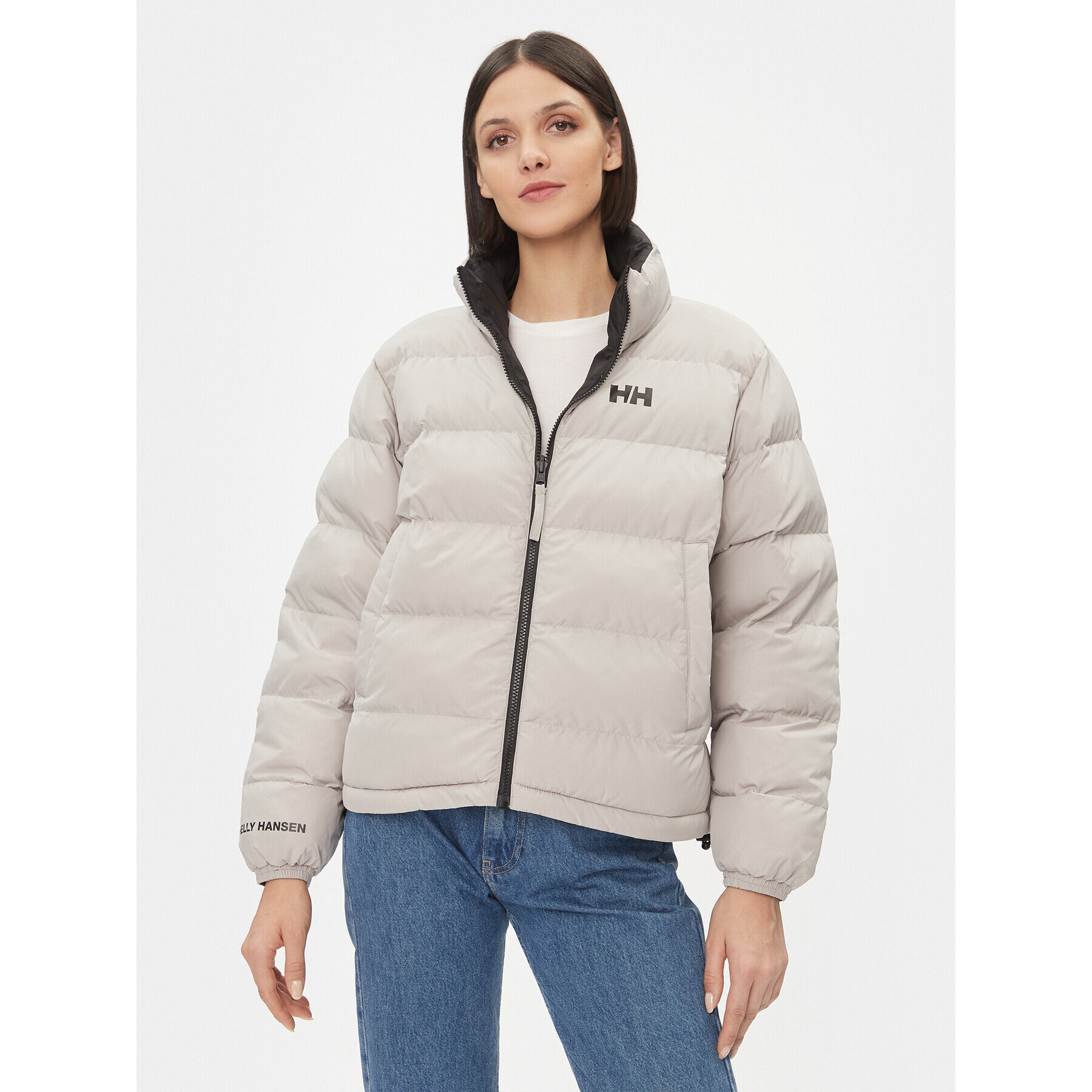 Helly Hansen Пухено яке W Yu 23 Reversible Puffer 54061 Сив Regular Fit - Pepit.bg