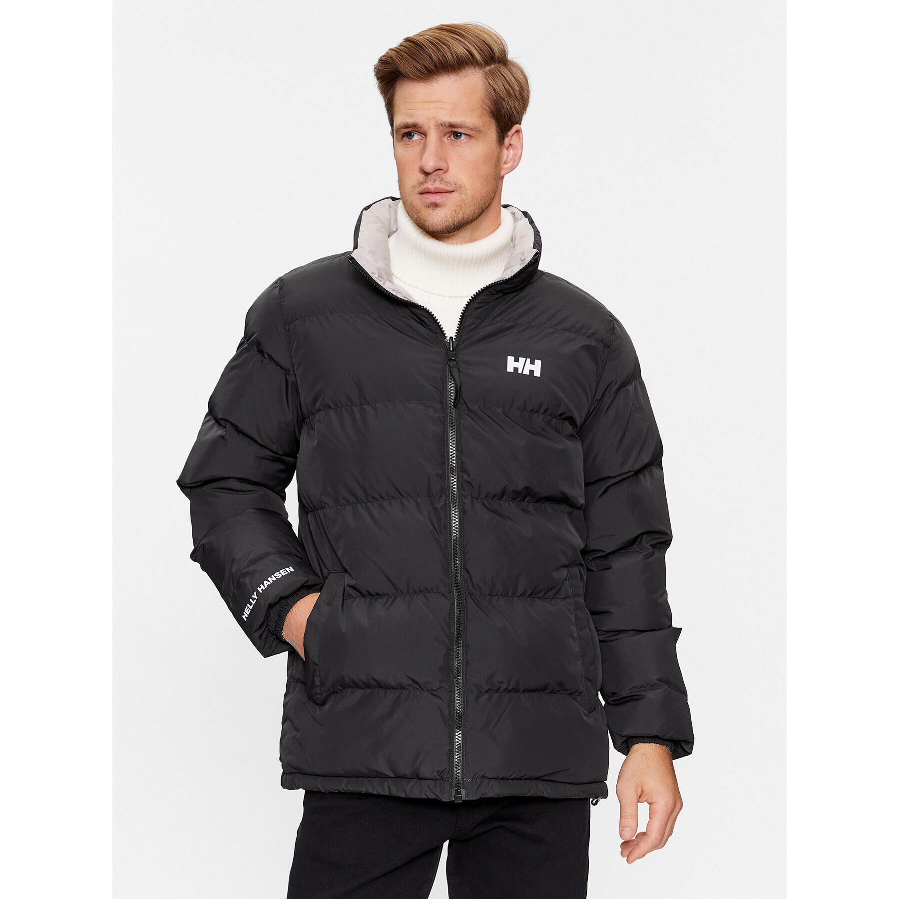 Helly Hansen Пухено яке Yu 23 Reversible Puffer 54060 Черен Regular Fit - Pepit.bg