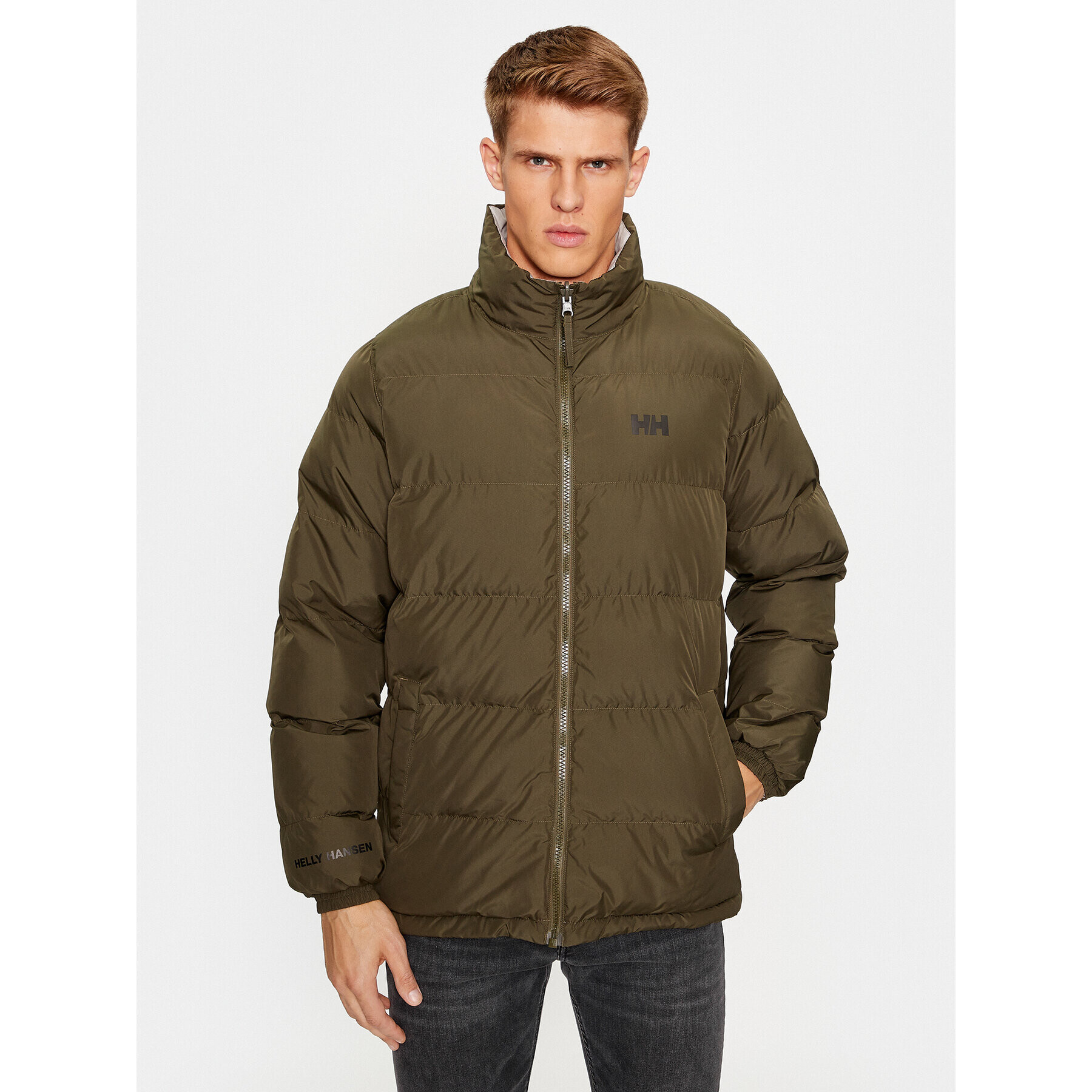 Helly Hansen Пухено яке Yu 23 Reversible Puffer 54060 Каки Regular Fit - Pepit.bg