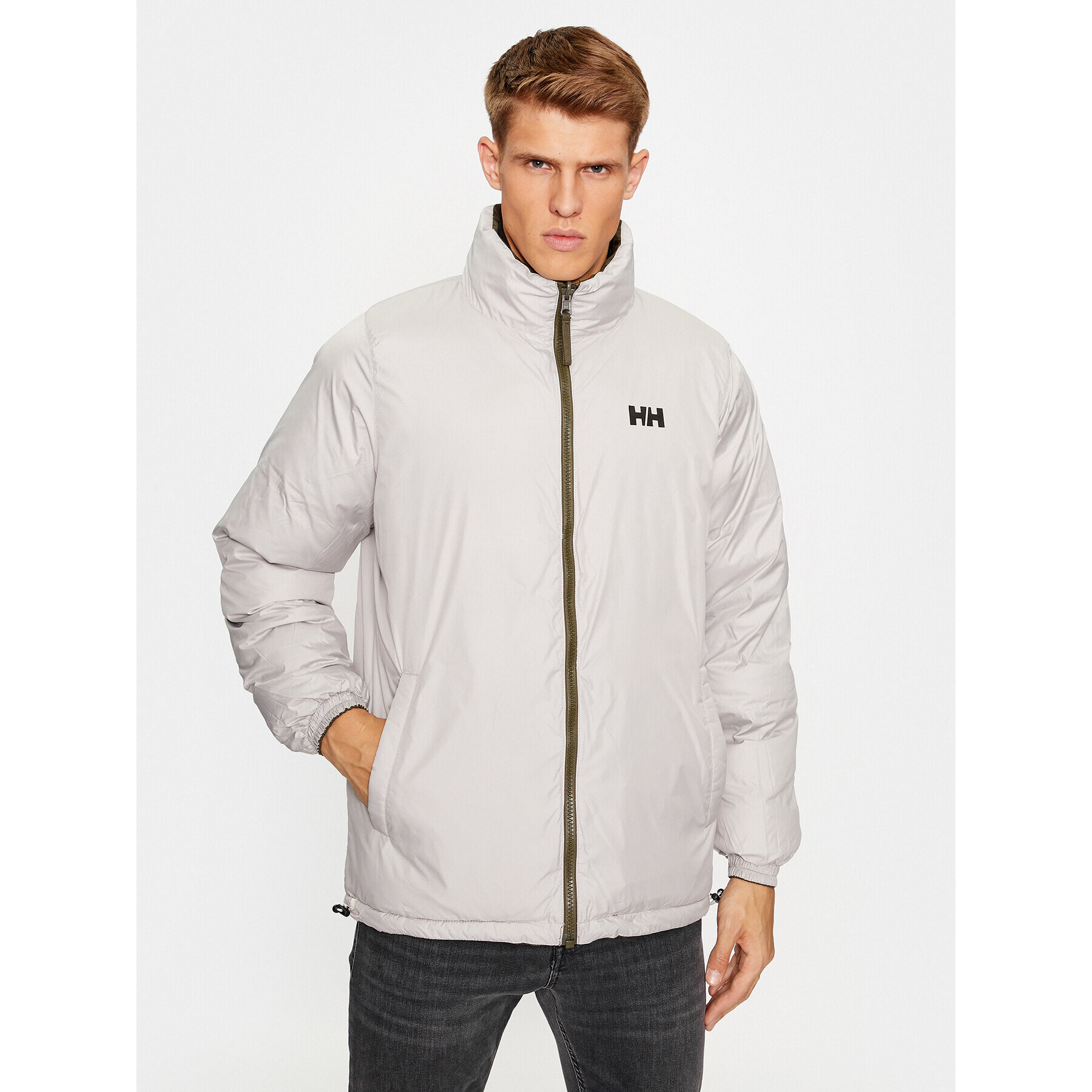 Helly Hansen Пухено яке Yu 23 Reversible Puffer 54060 Каки Regular Fit - Pepit.bg