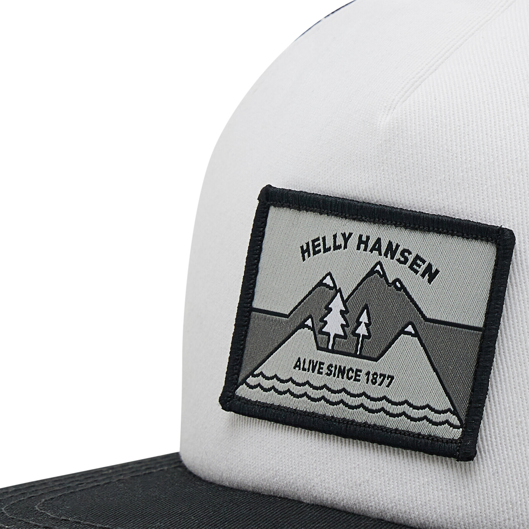 Helly Hansen Шапка с козирка Flatbrim Trucker 67155 Бял - Pepit.bg