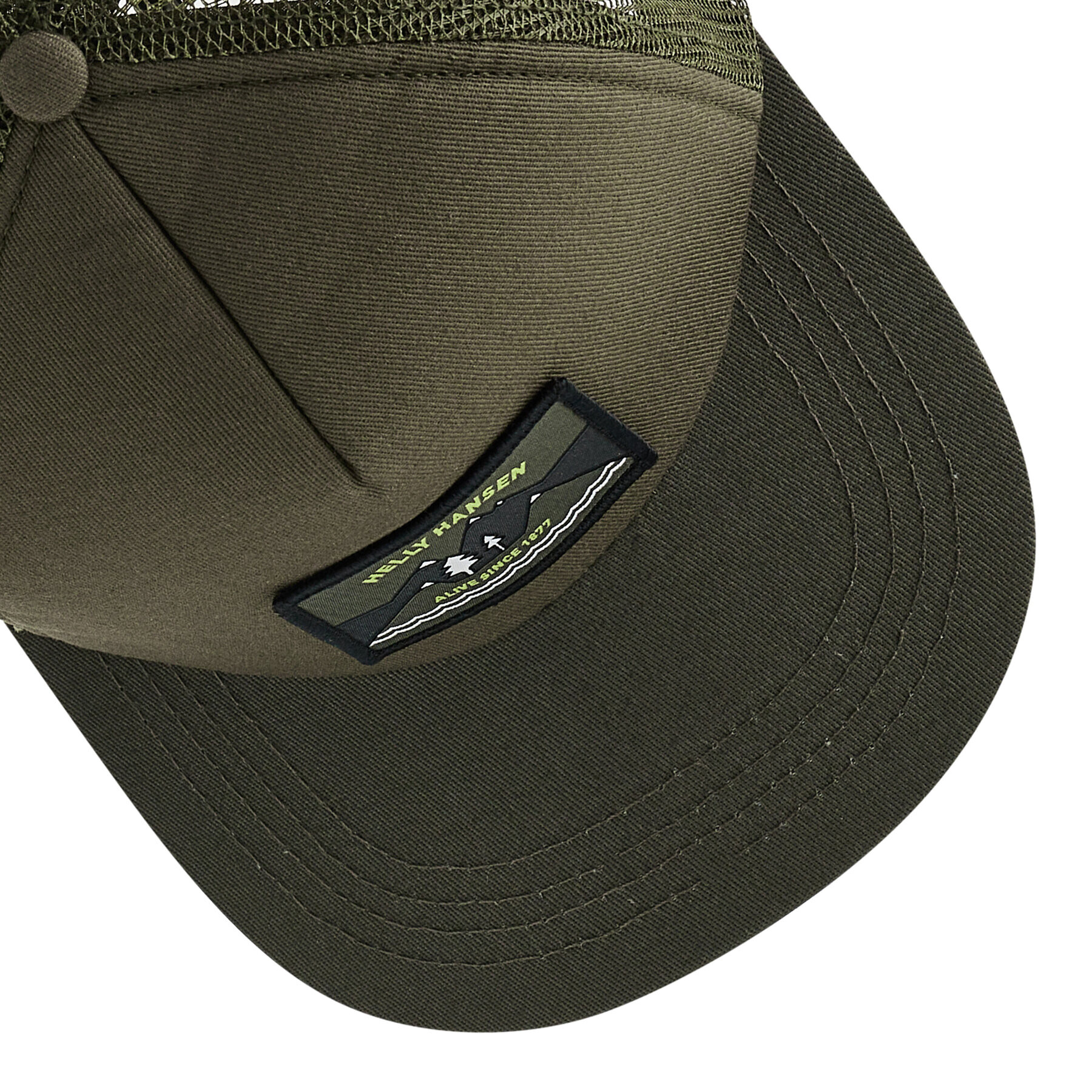 Helly Hansen Шапка с козирка Flatbrim Trucker 67155 Зелен - Pepit.bg