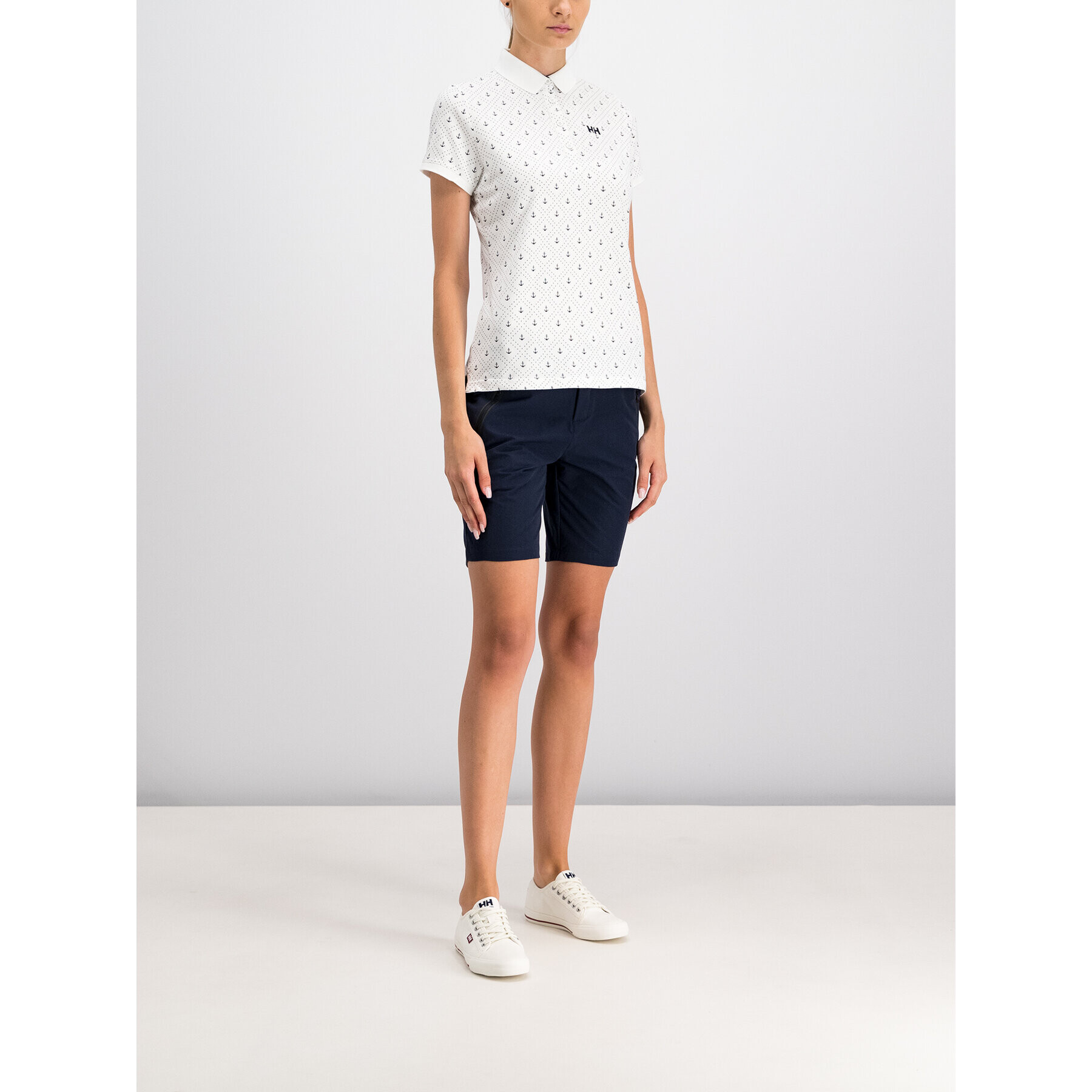 Helly Hansen Шорти от плат Crewline 33957 Тъмносин Regular Fit - Pepit.bg