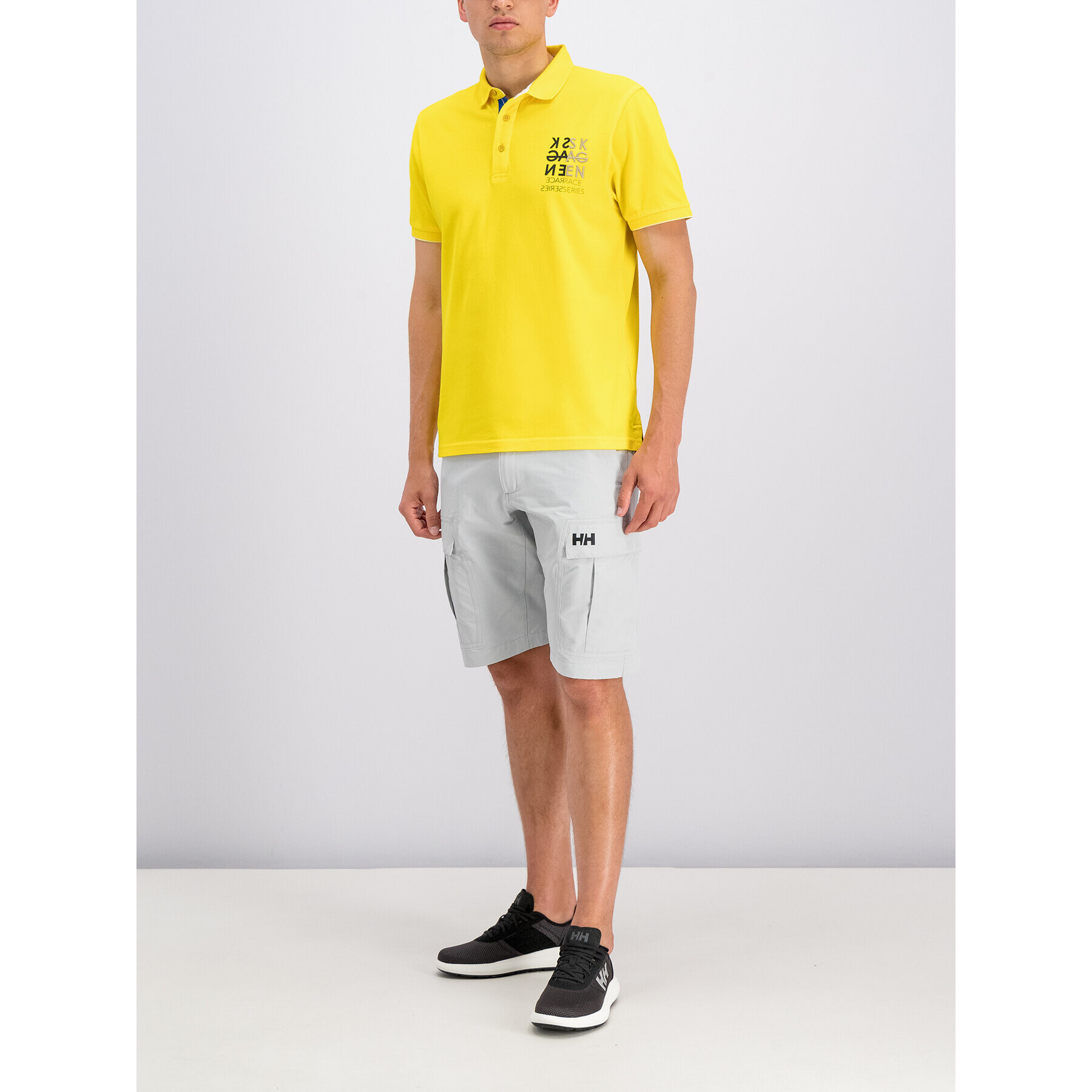 Helly Hansen Шорти от плат HH QD Cargo Shorts 11 54154 Сив Regular Fit - Pepit.bg