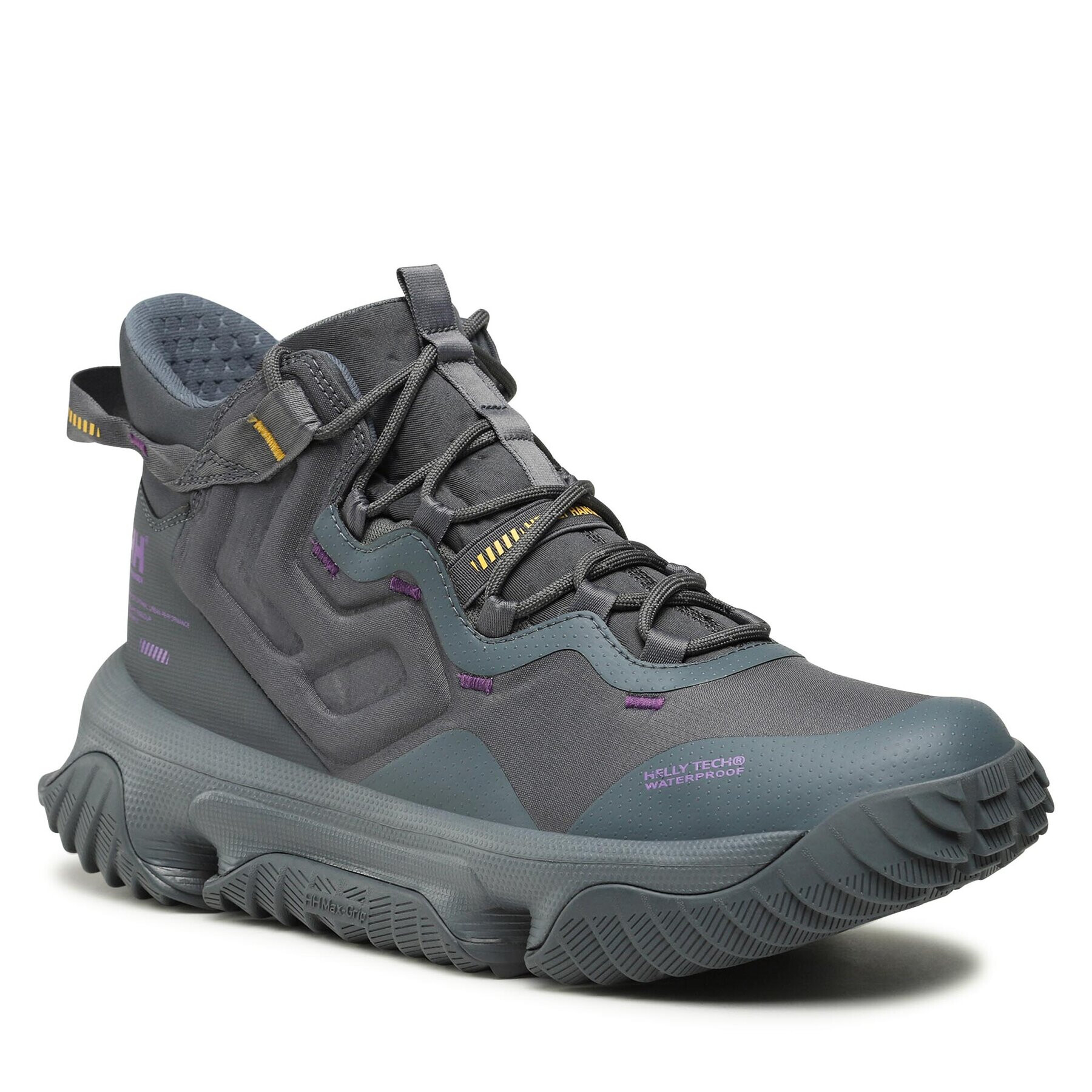 Helly Hansen Сникърси Uba Curbstep Mid 11823_609 Сив - Pepit.bg