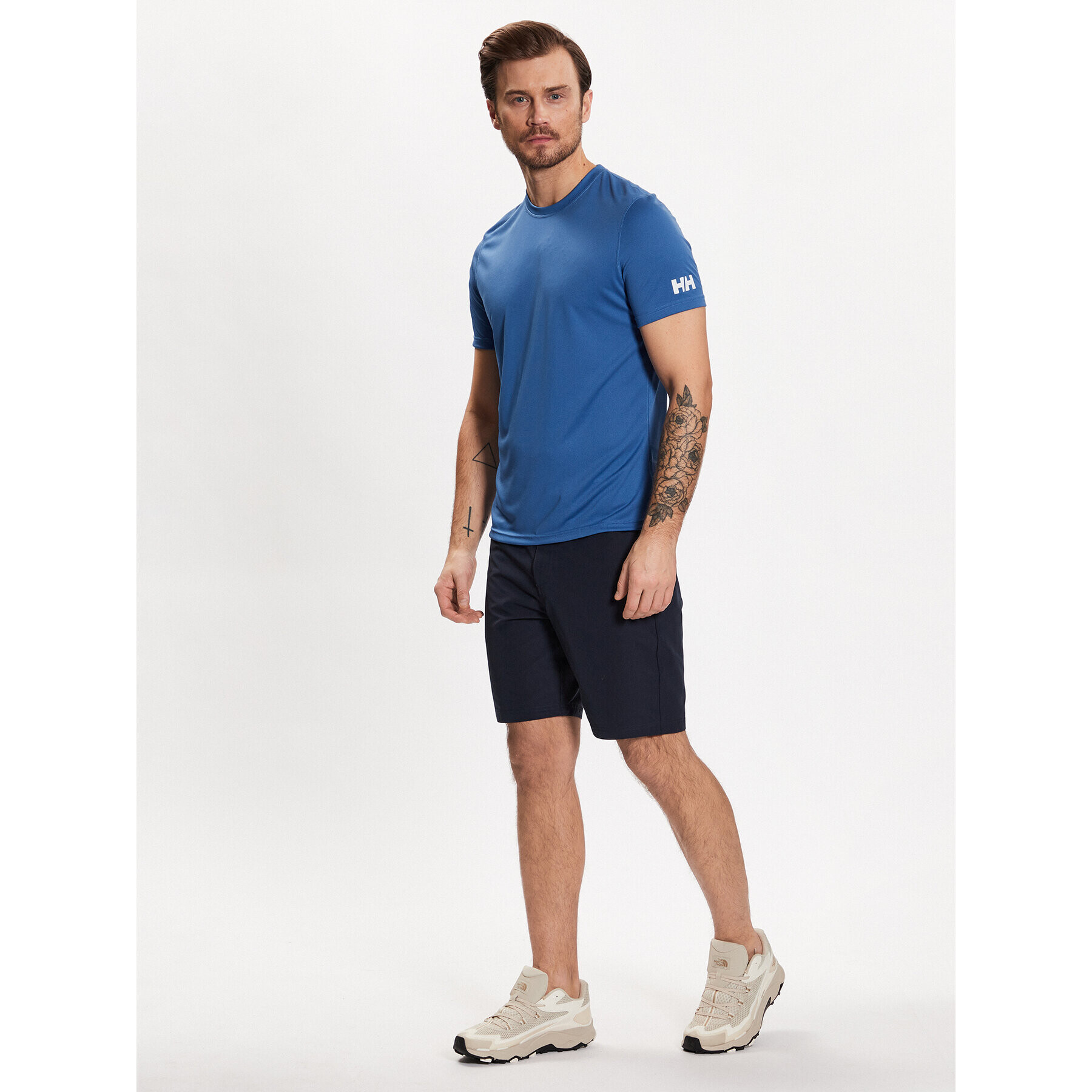 Helly Hansen Спортни шорти Club 34271 Тъмносин Regular Fit - Pepit.bg