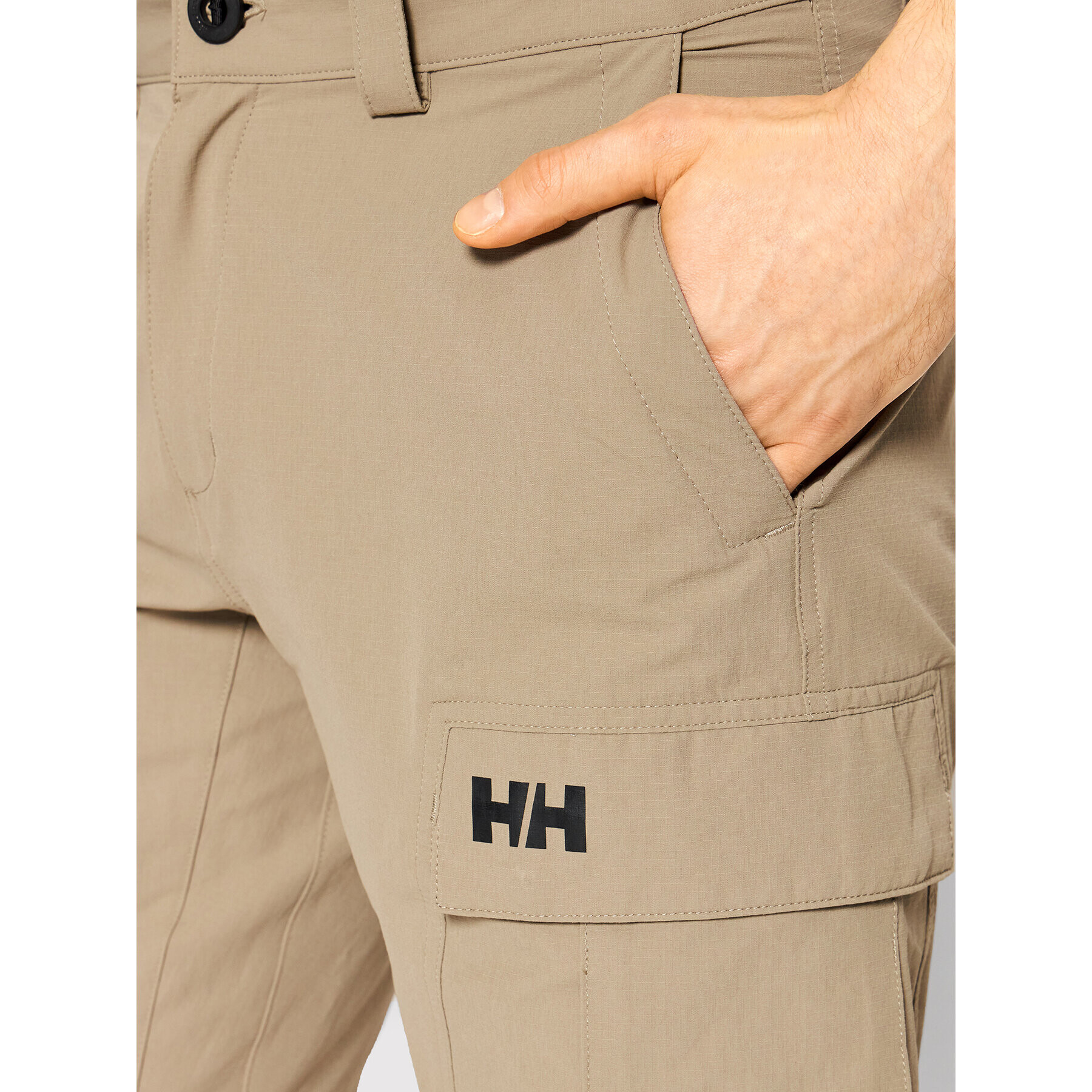 Helly Hansen Спортни шорти HH QD Cargo 54154 Бежов Regular Fit - Pepit.bg