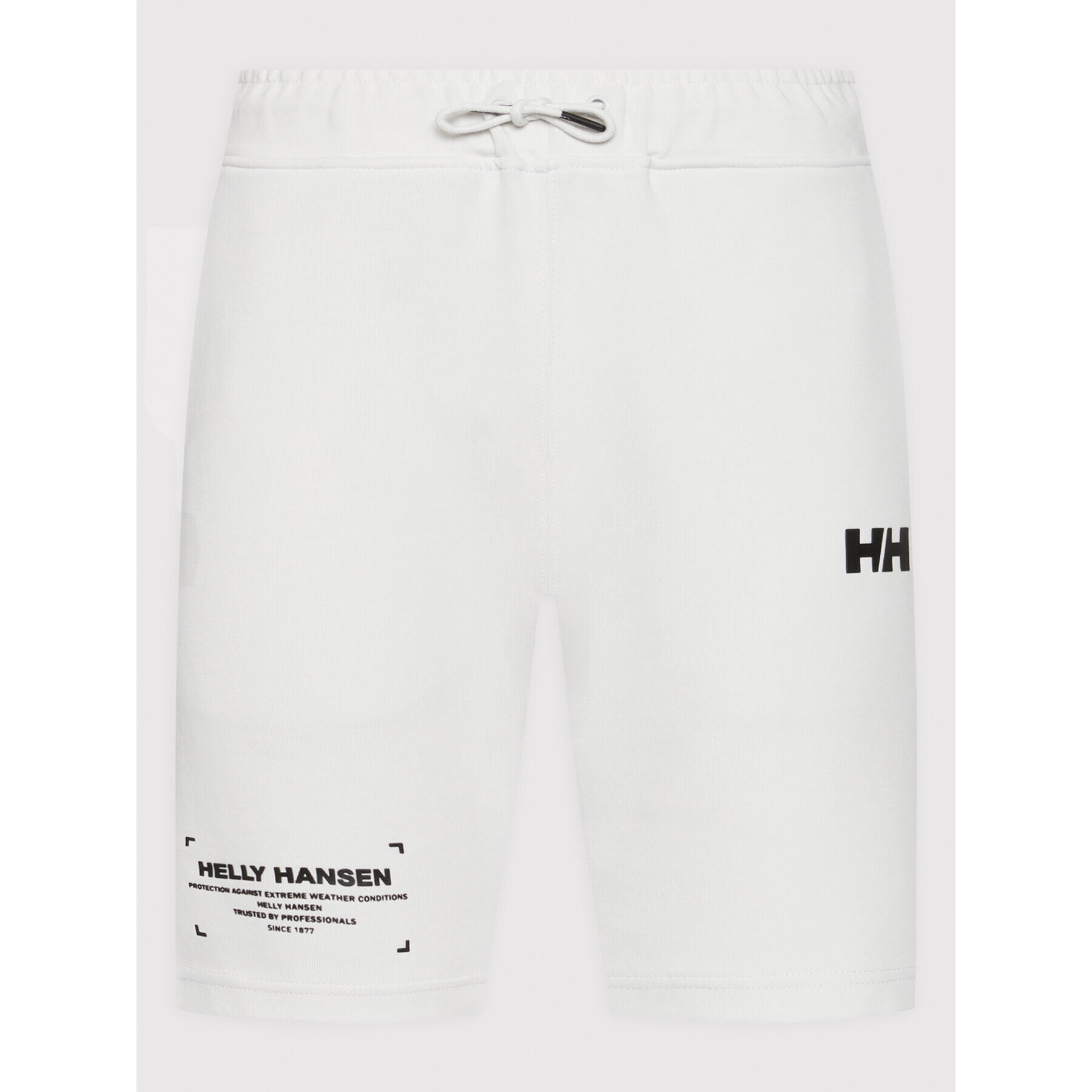 Helly Hansen Спортни шорти Move Sweat 53710 Бял Regular Fit - Pepit.bg