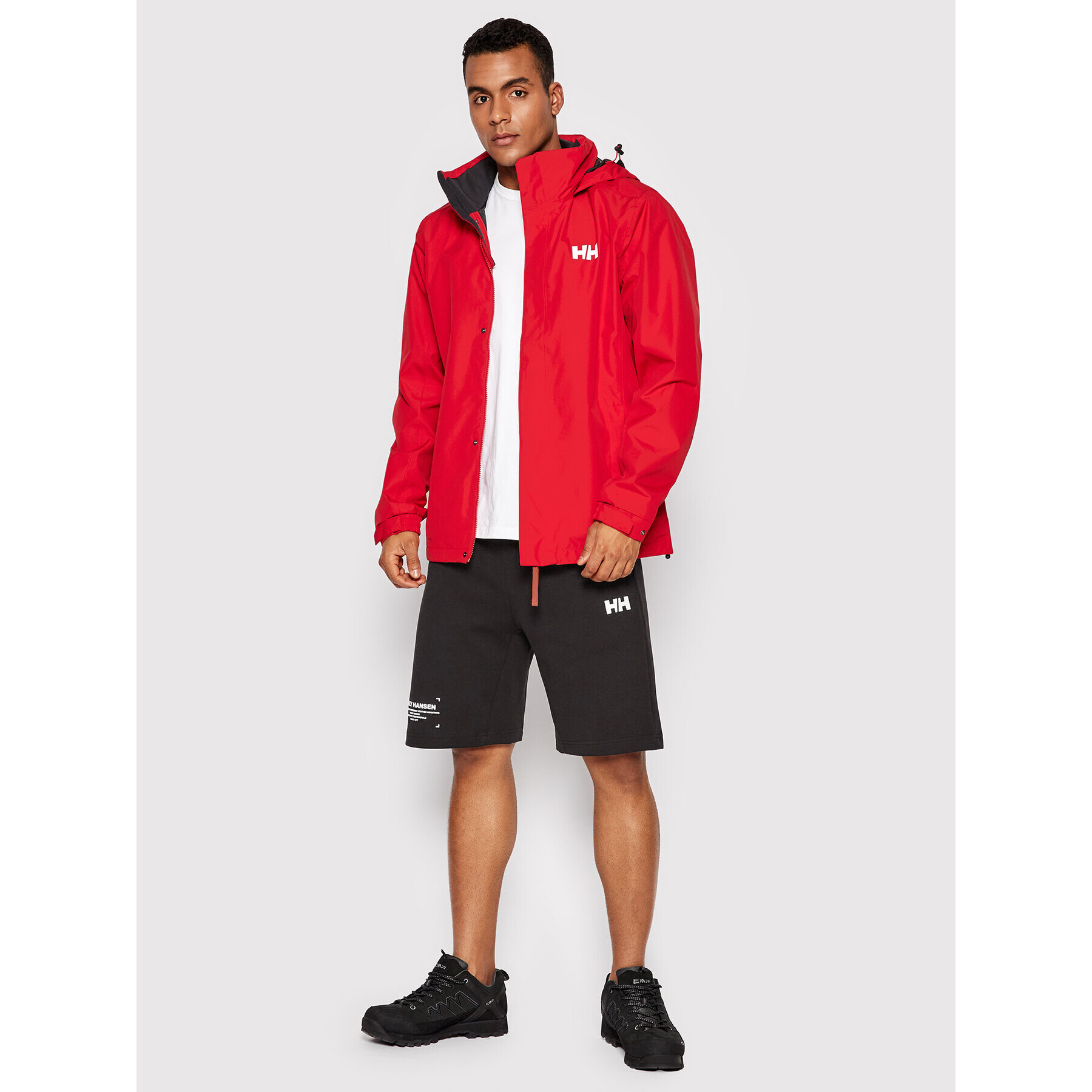 Helly Hansen Спортни шорти Move Sweat 53710 Черен Regular Fit - Pepit.bg