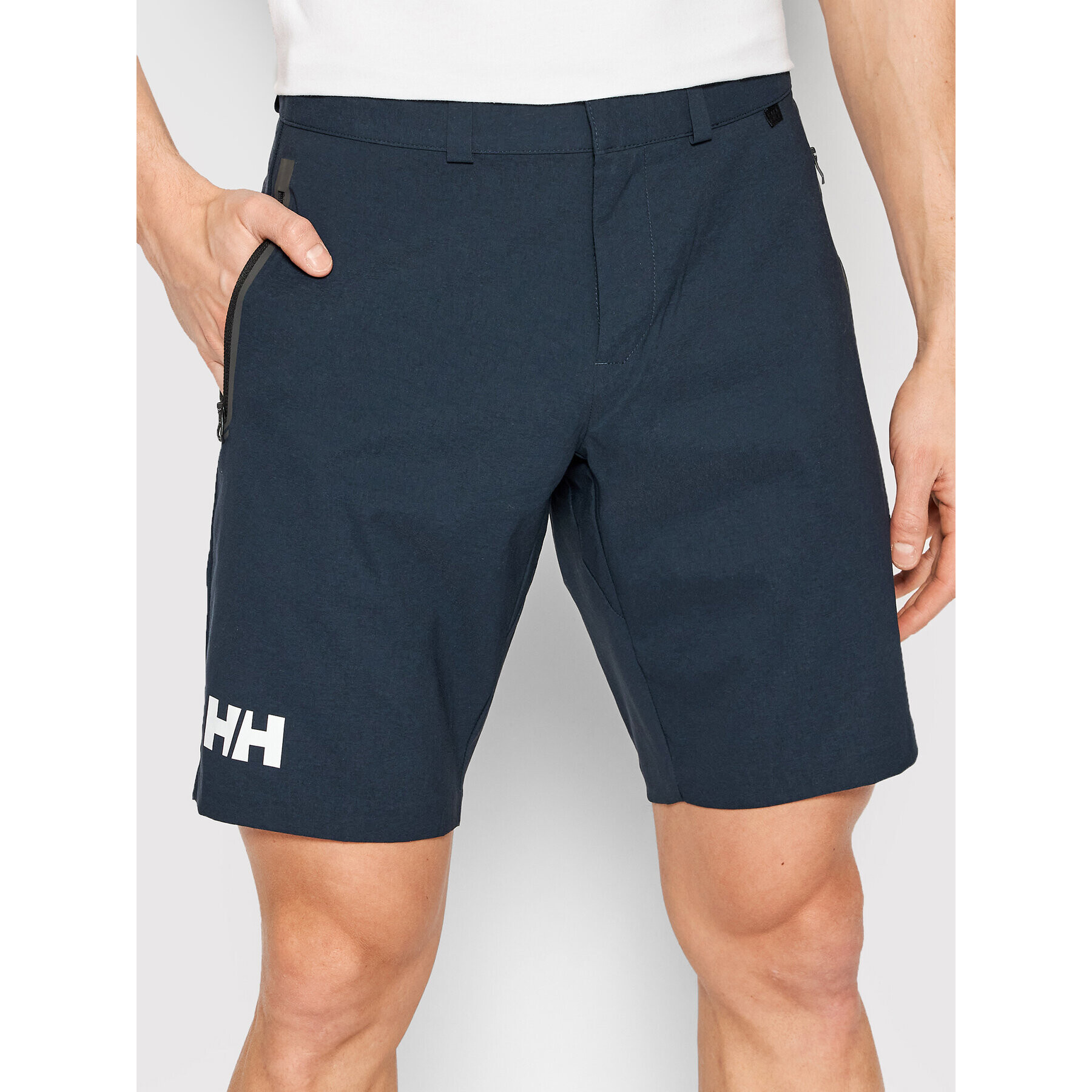 Helly Hansen Спортни шорти Racing 33867 Тъмносин Regular Fit - Pepit.bg