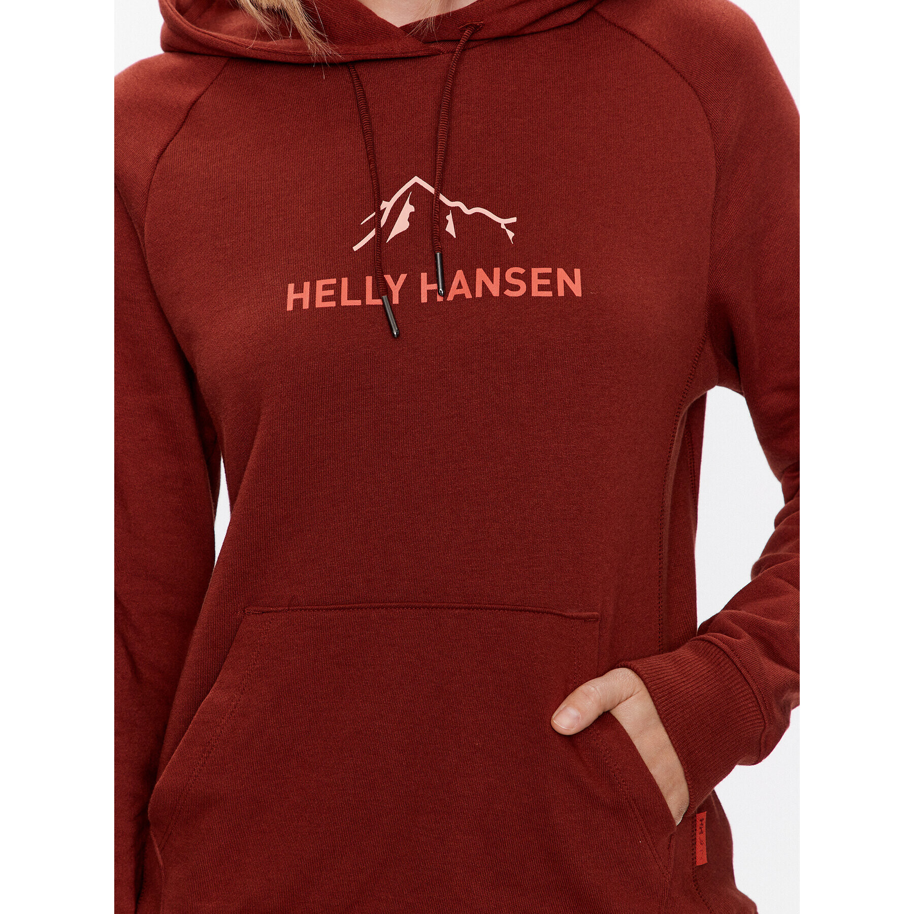 Helly Hansen Суитшърт 62936 Кафяв Regular Fit - Pepit.bg