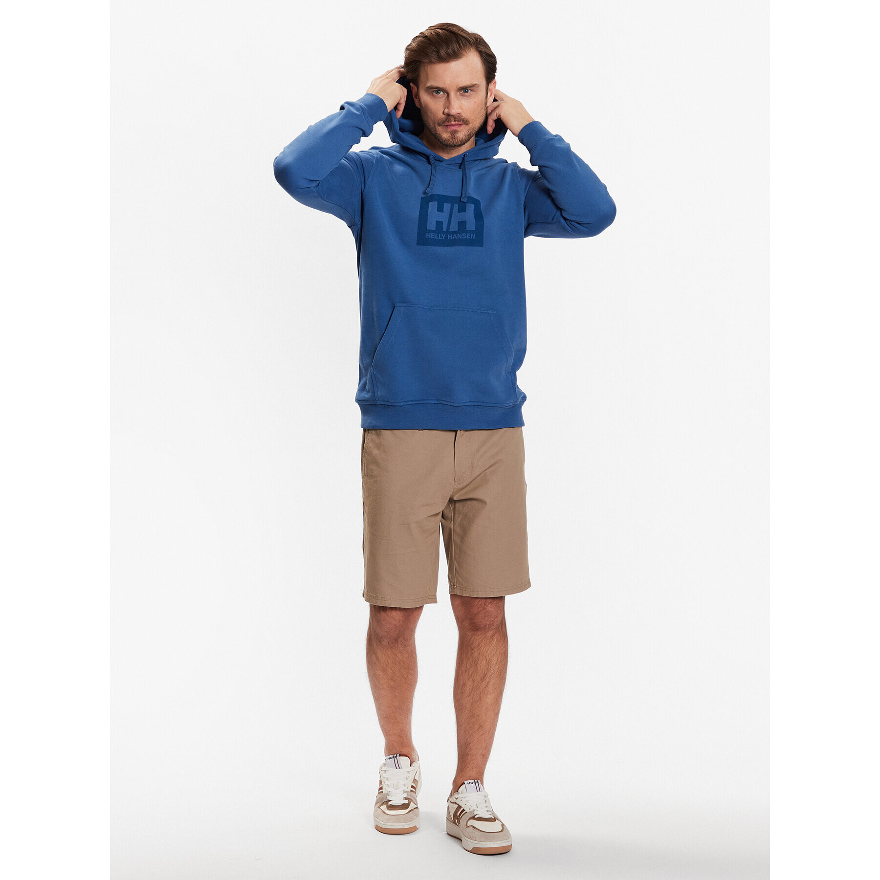 Helly Hansen Суитшърт Box 53289 Син Regular Fit - Pepit.bg