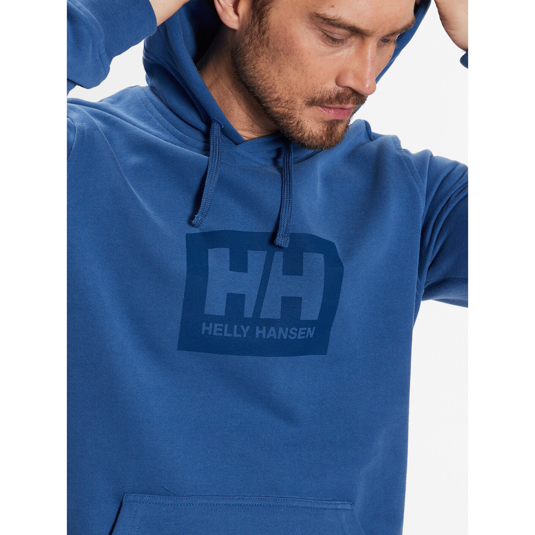 Helly Hansen Суитшърт Box 53289 Син Regular Fit - Pepit.bg