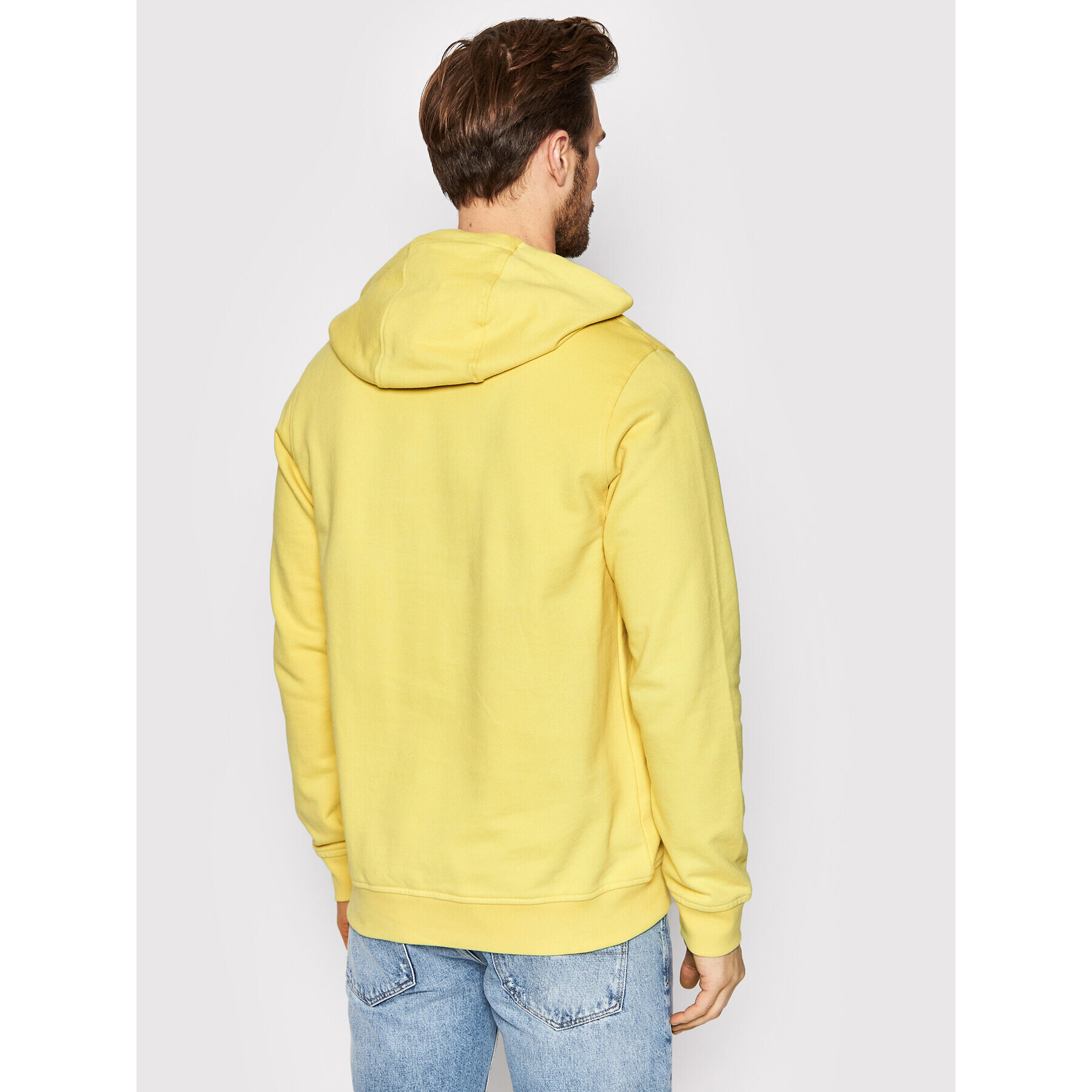 Helly Hansen Суитшърт Box 53289 Жълт Regular Fit - Pepit.bg