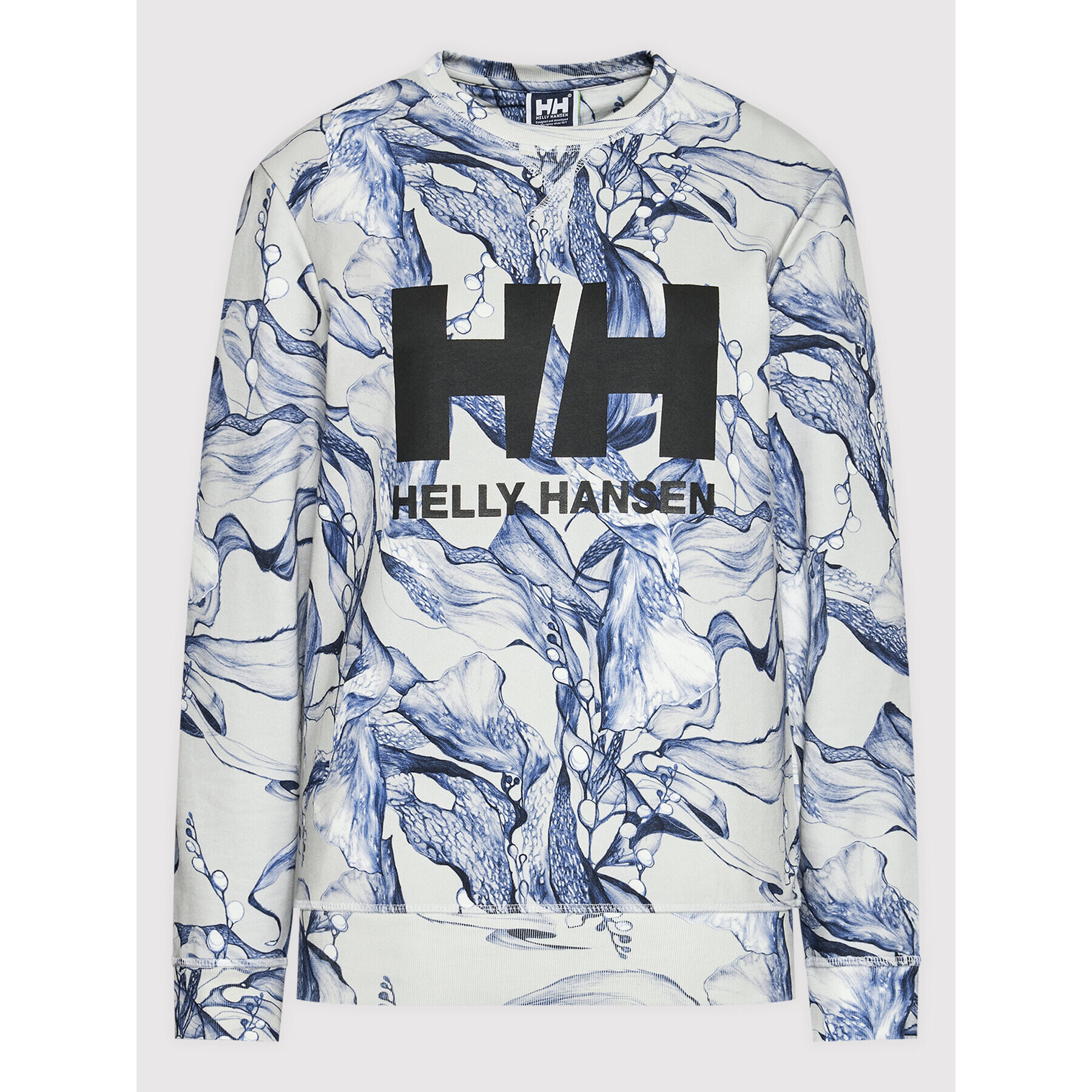 Helly Hansen Суитшърт ESRA RØISE Logo 34261 Сив Regular Fit - Pepit.bg