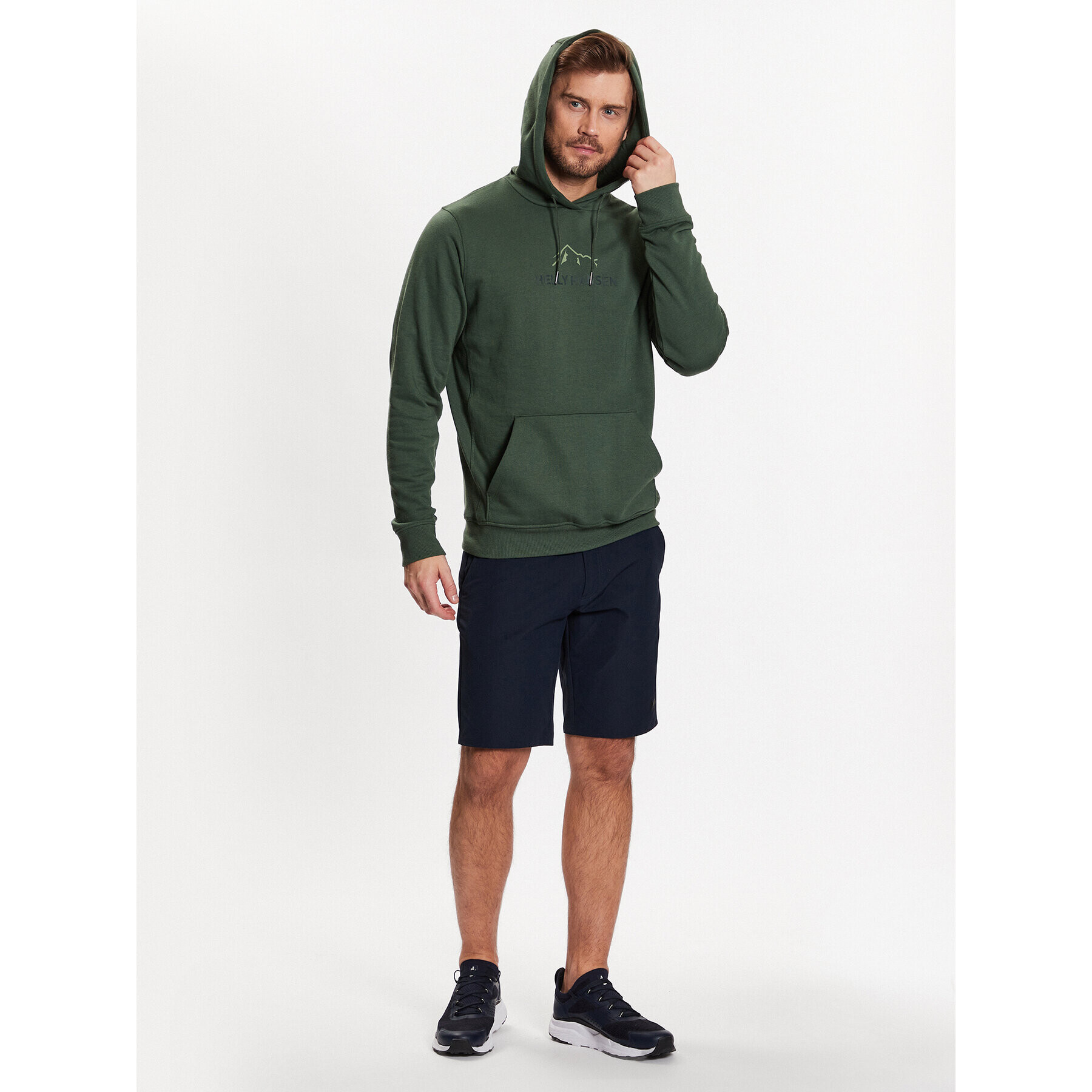 Helly Hansen Суитшърт F2F 62934 Зелен Regular Fit - Pepit.bg