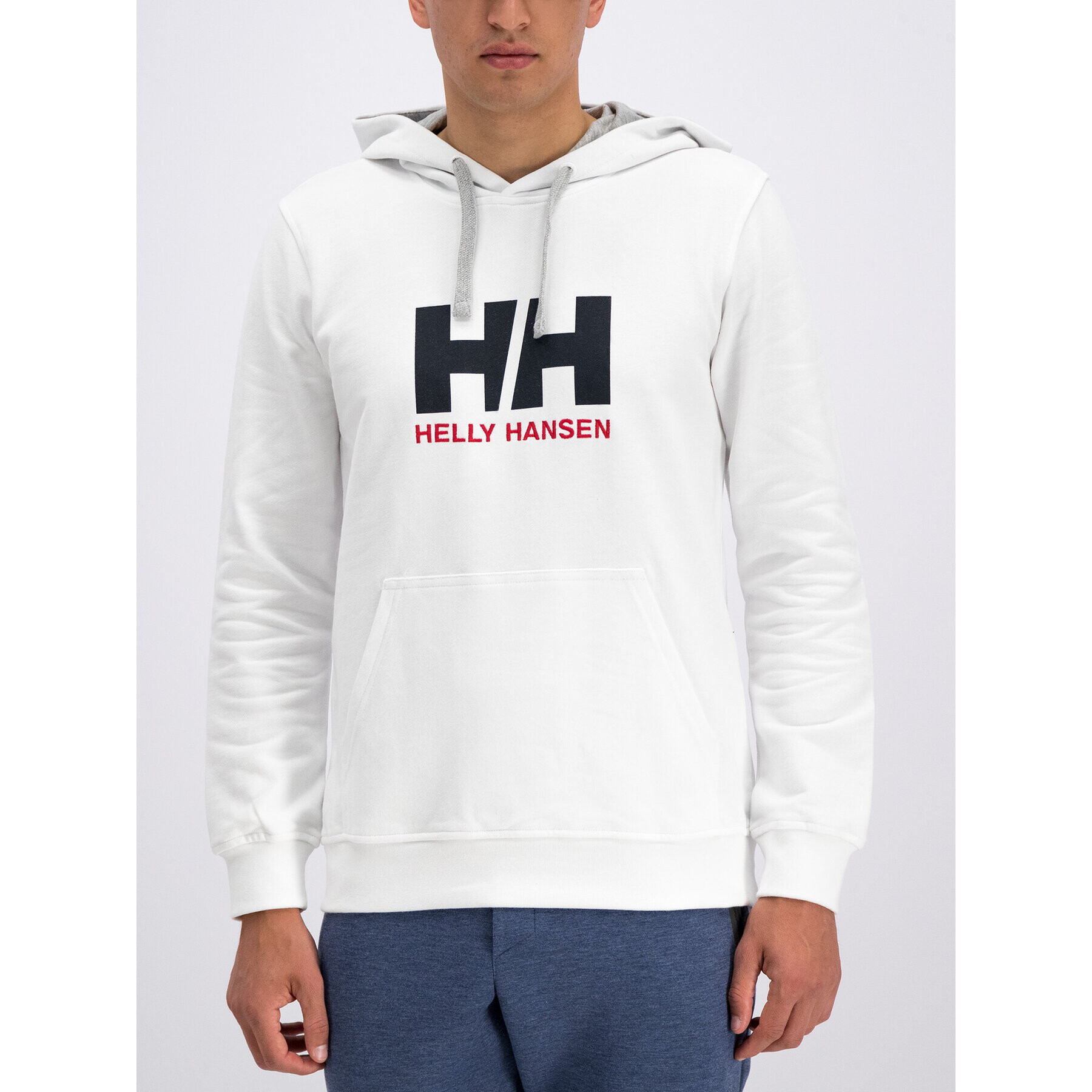 Helly Hansen Суитшърт Hh Logo 33977 Бял Regular Fit - Pepit.bg