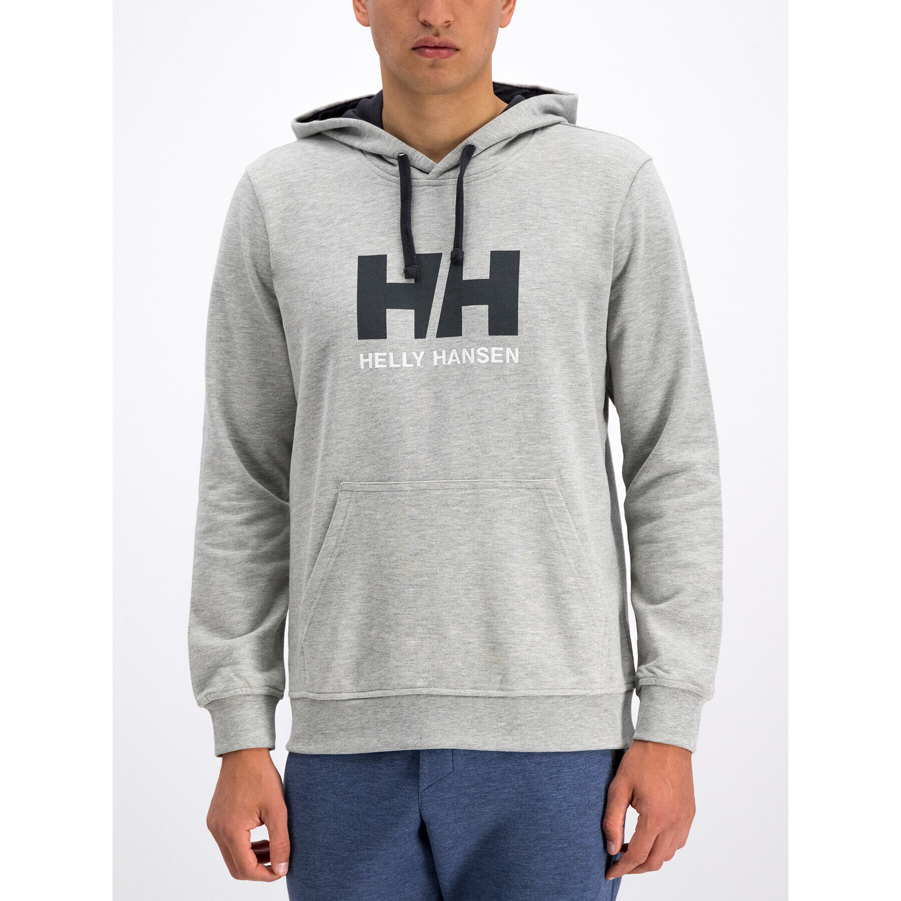 Helly Hansen Суитшърт Hh Logo 33977 Сив Regular Fit - Pepit.bg