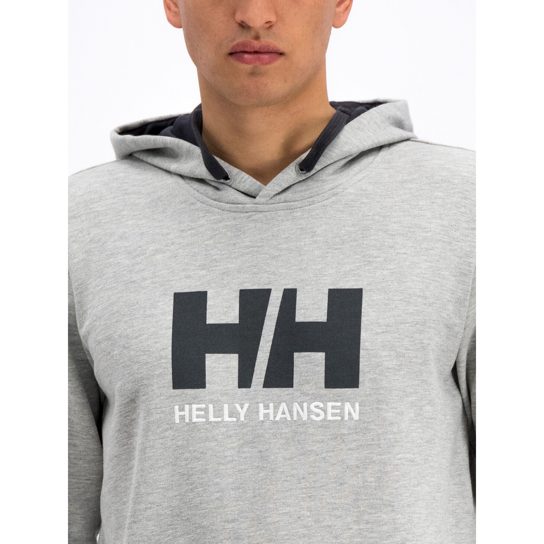 Helly Hansen Суитшърт Hh Logo 33977 Сив Regular Fit - Pepit.bg