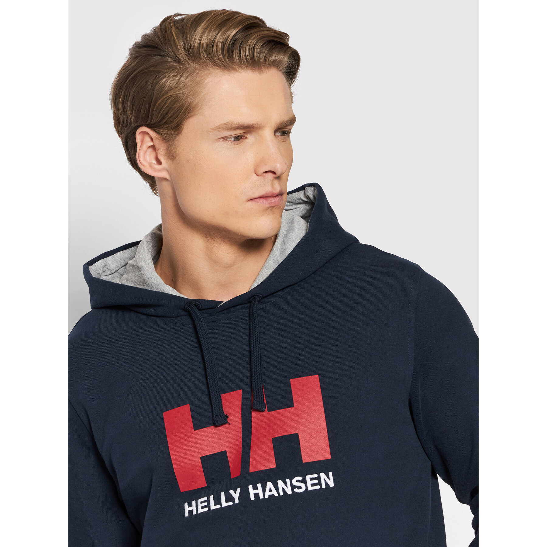 Helly Hansen Суитшърт Hh Logo 33977 Тъмносин Regular Fit - Pepit.bg