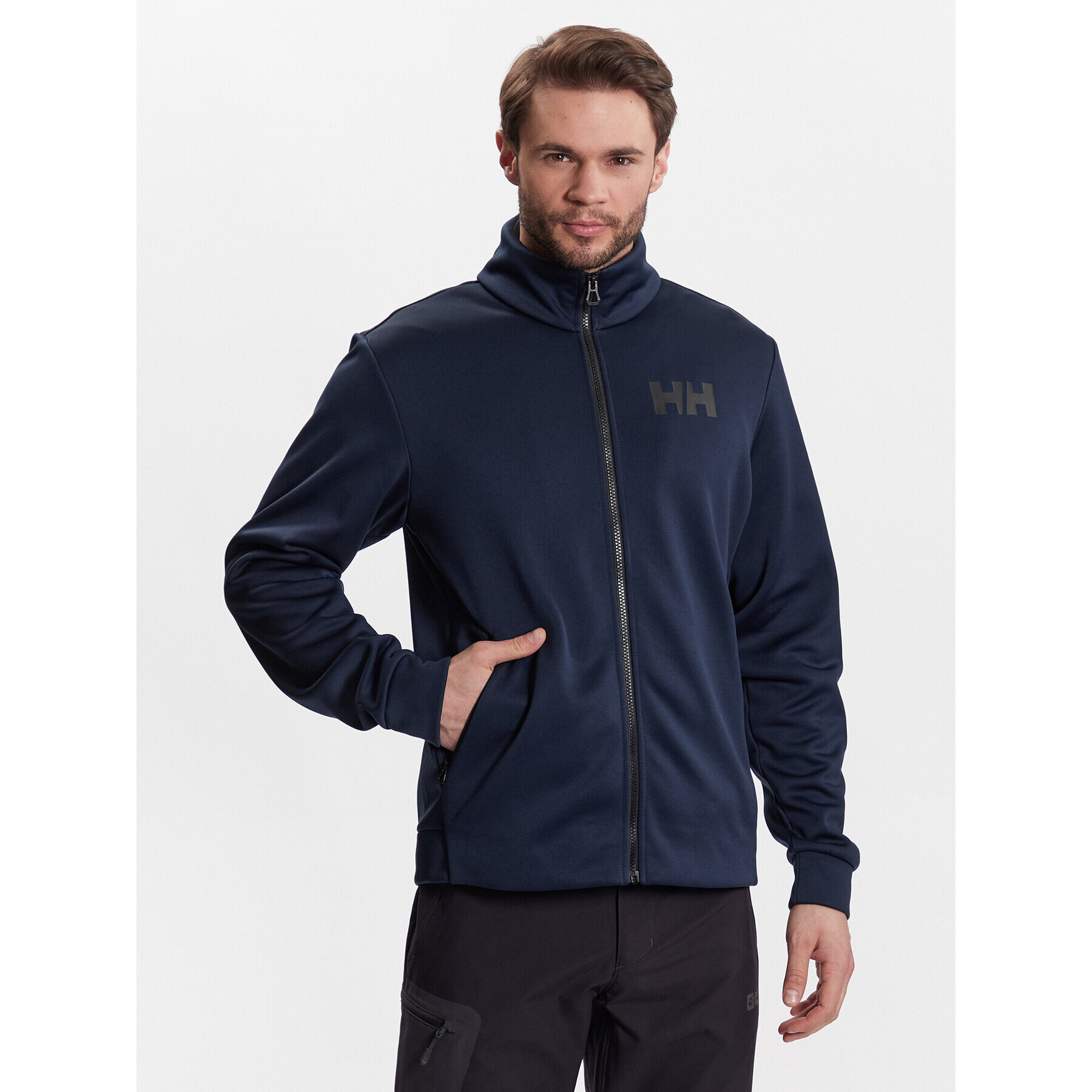 Helly Hansen Суитшърт Hp Fleece 34289 Тъмносин Regular Fit - Pepit.bg