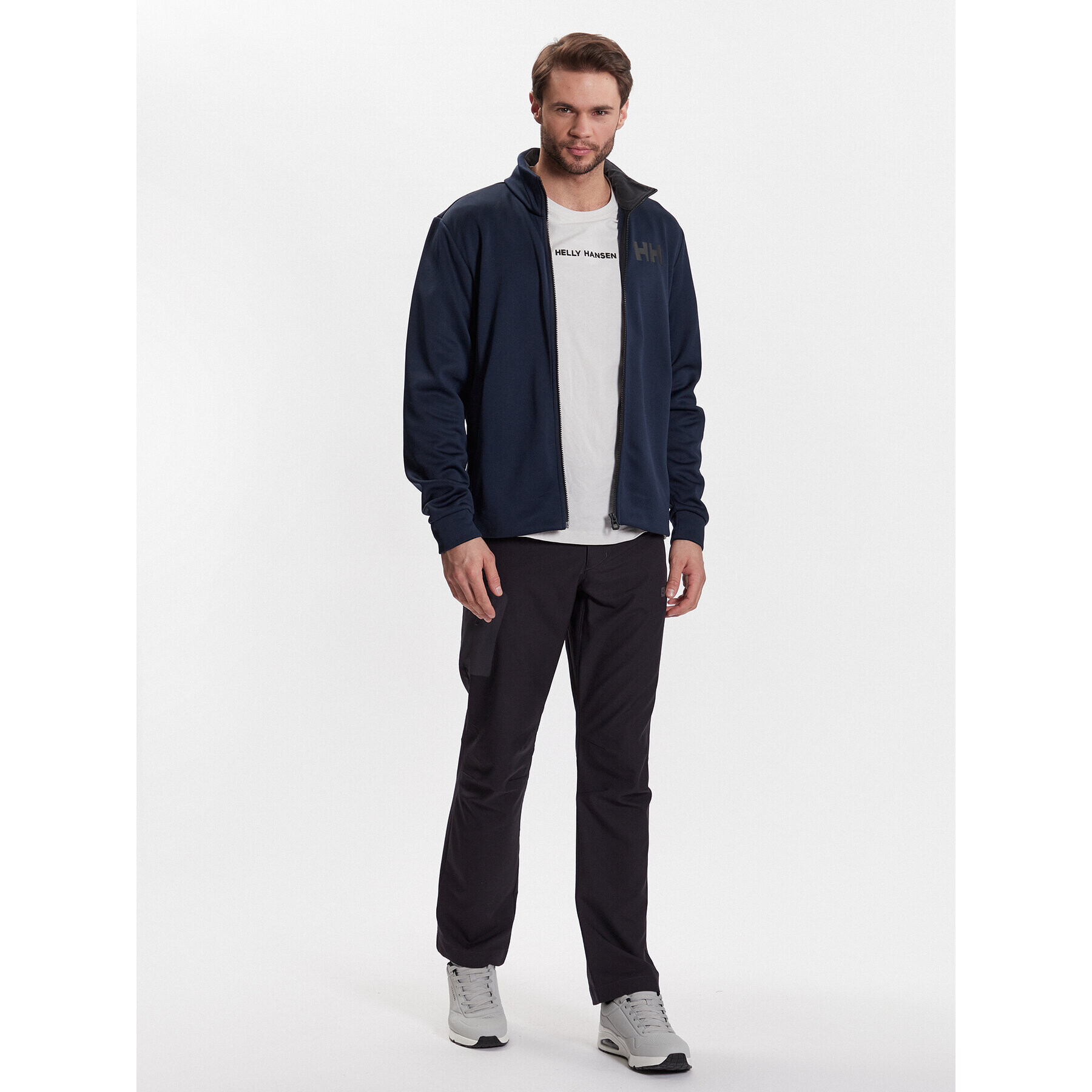 Helly Hansen Суитшърт Hp Fleece 34289 Тъмносин Regular Fit - Pepit.bg
