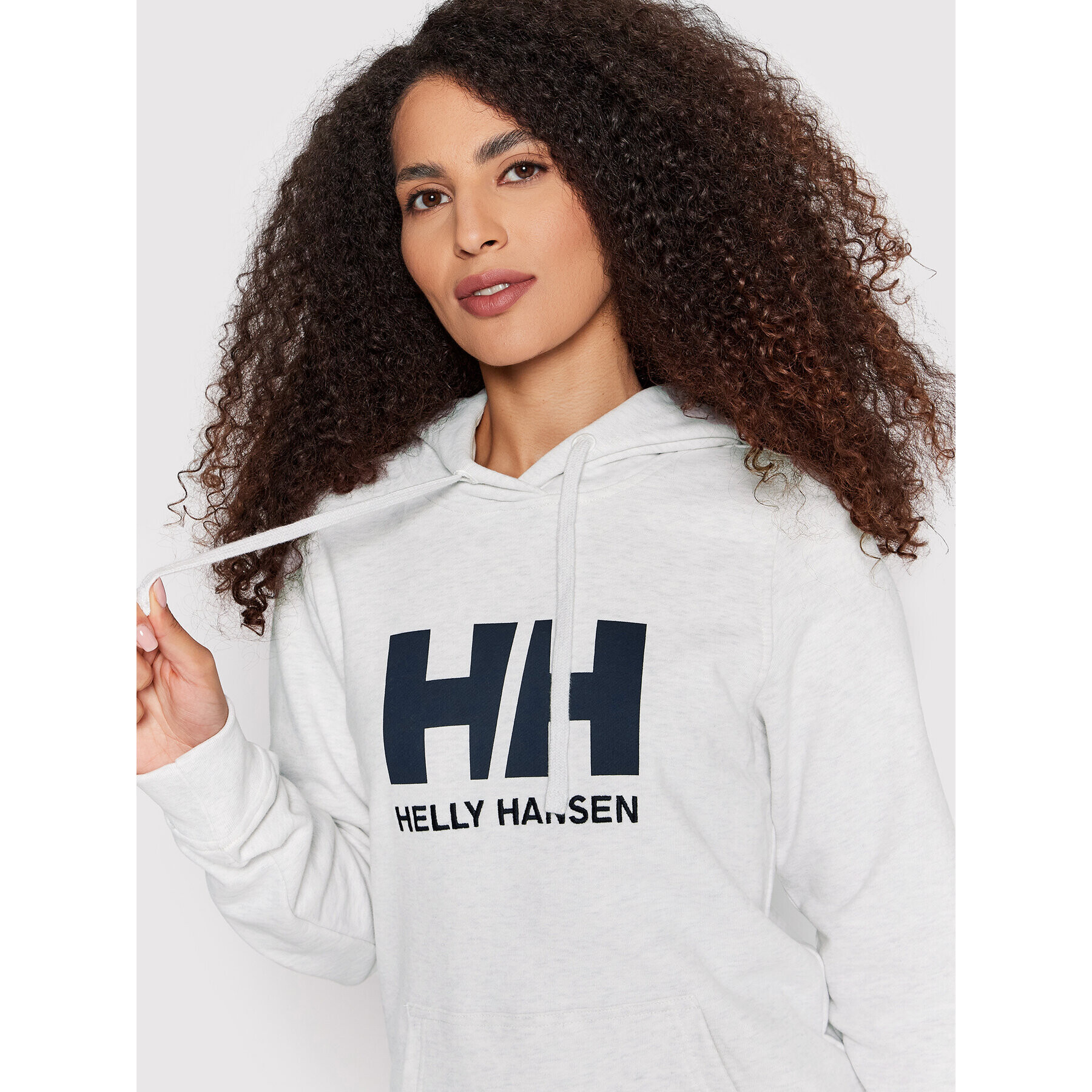 Helly Hansen Суитшърт Logo 33978 Сив Regular Fit - Pepit.bg