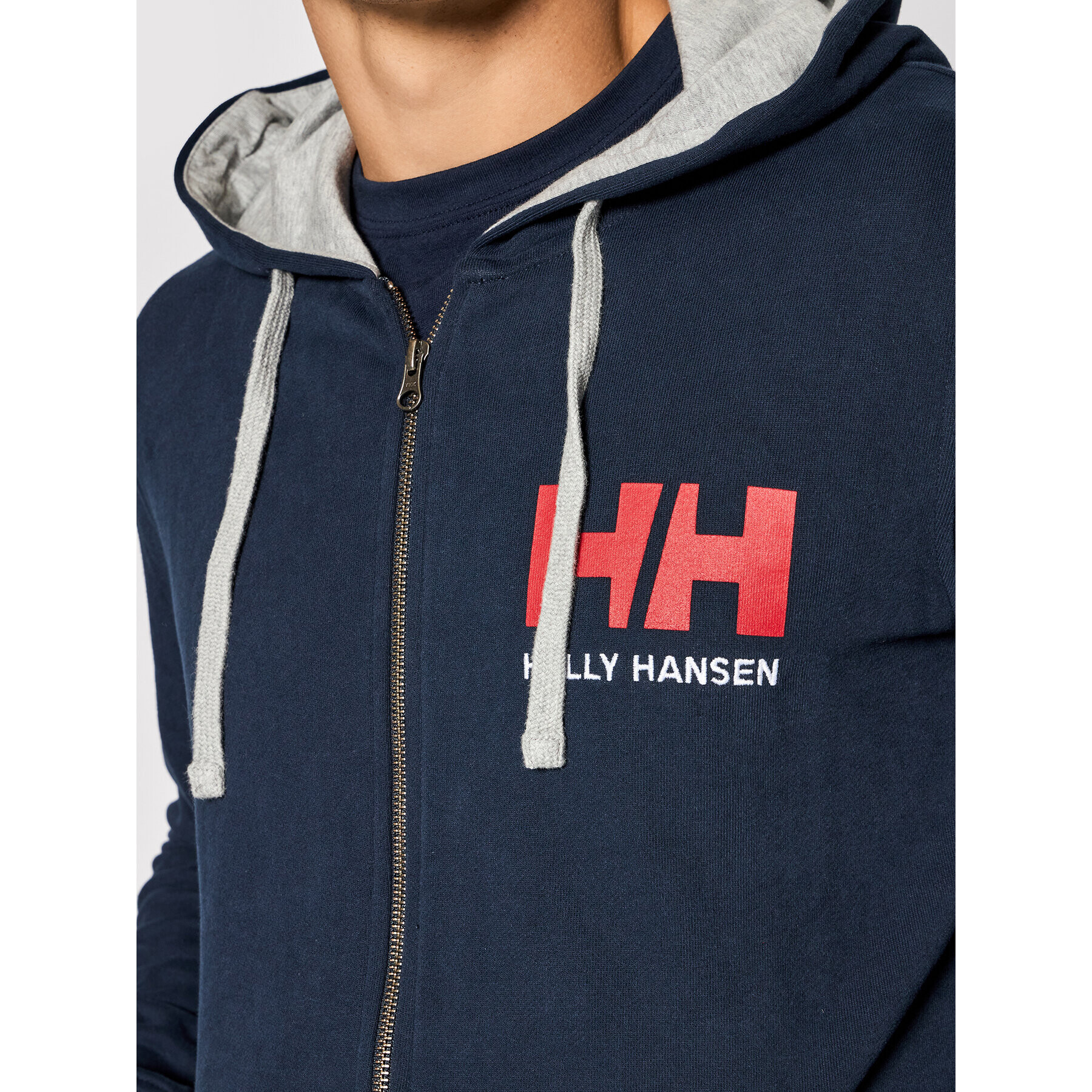 Helly Hansen Суитшърт Logo 34163 Тъмносин Regular Fit - Pepit.bg