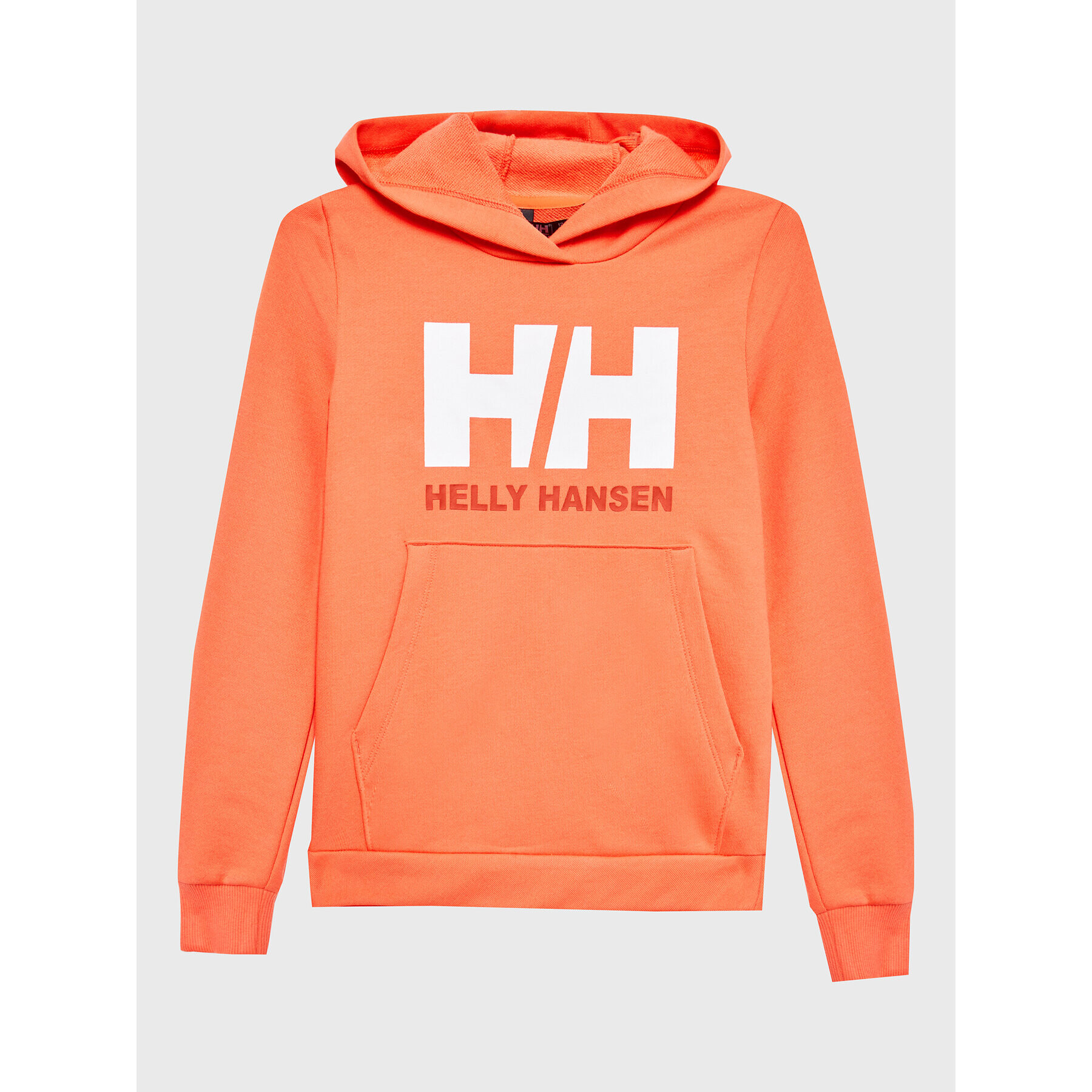 Helly Hansen Суитшърт Logo 41677 Оранжев Regular Fit - Pepit.bg