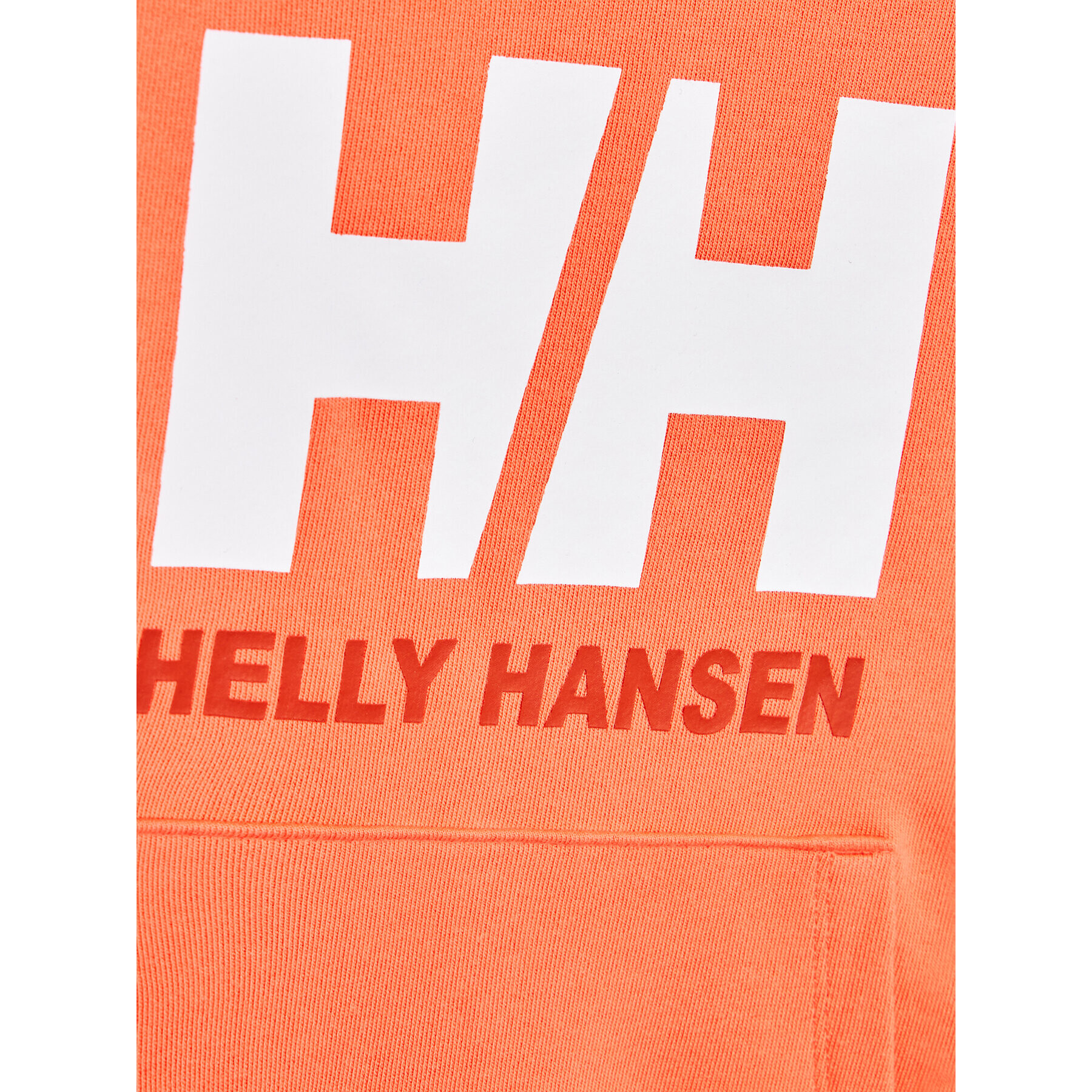 Helly Hansen Суитшърт Logo 41677 Оранжев Regular Fit - Pepit.bg