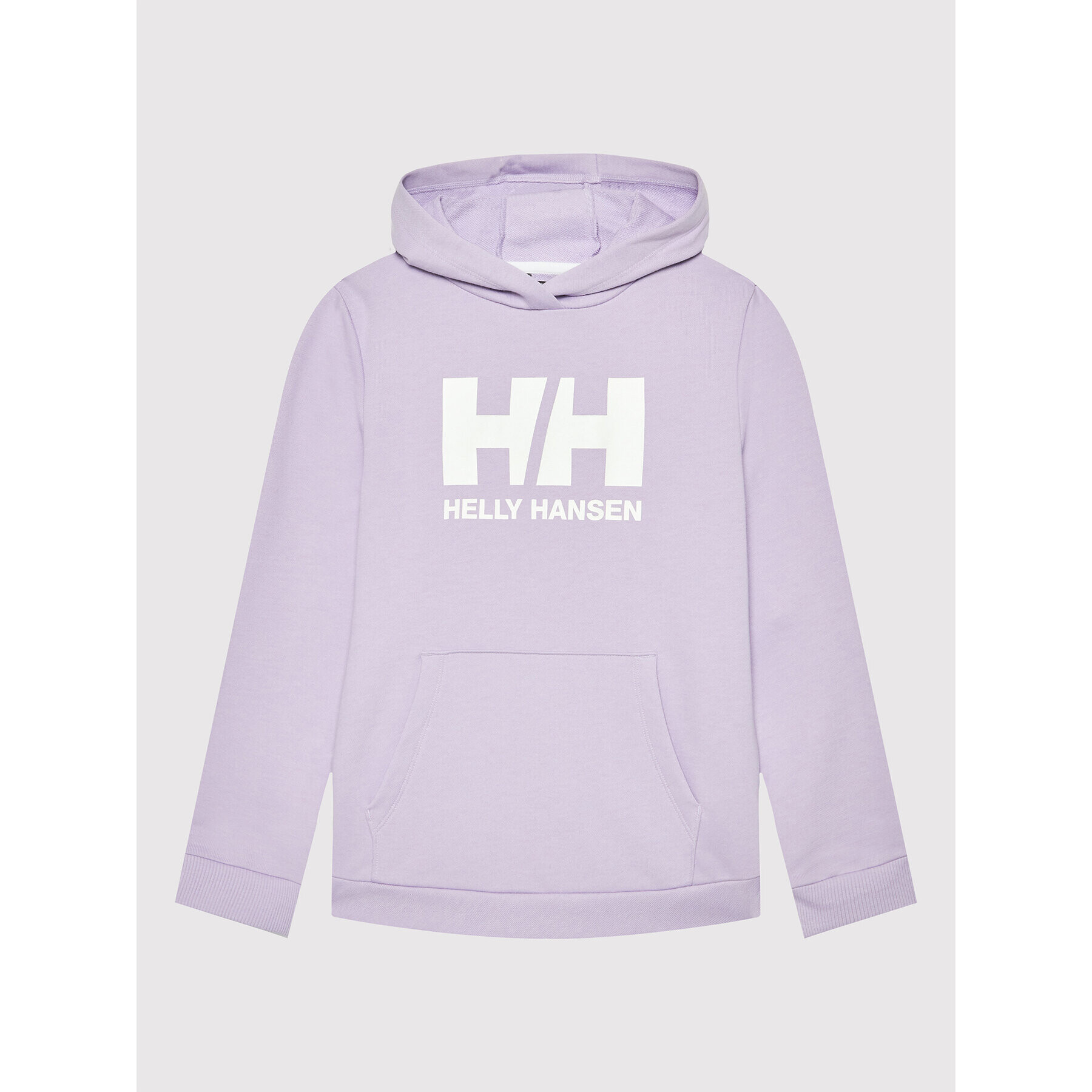 Helly Hansen Суитшърт Logo 41677 Виолетов Regular Fit - Pepit.bg