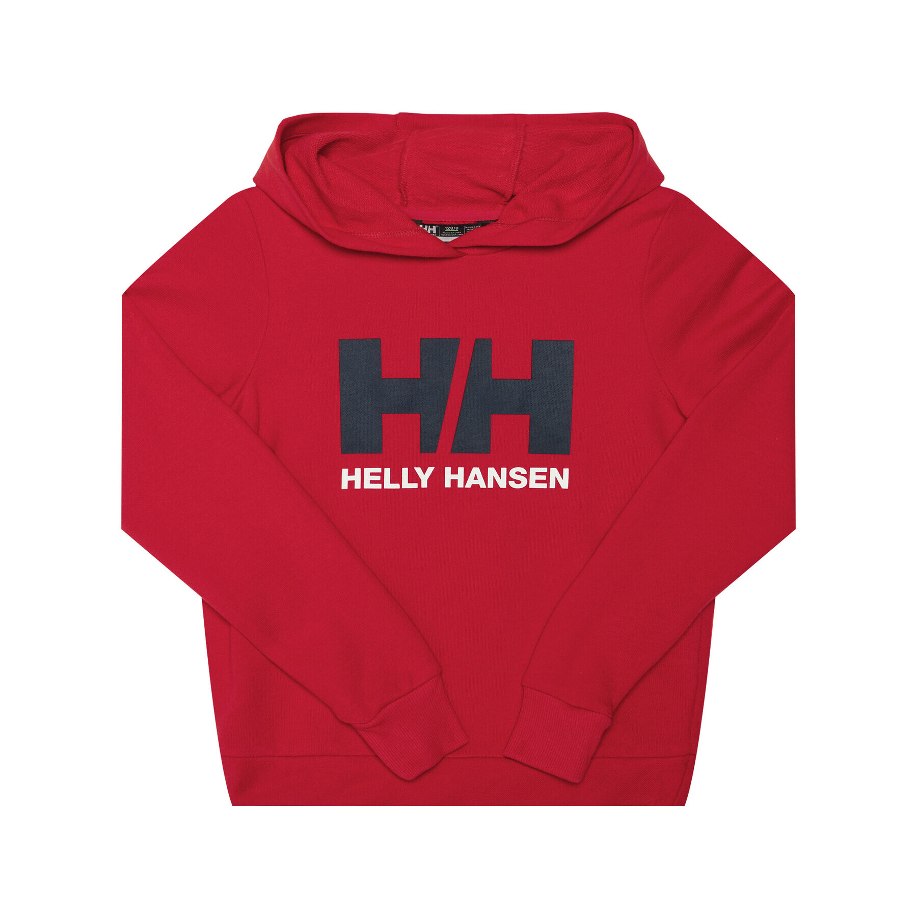 Helly Hansen Суитшърт Logo 41707 Червен Regular Fit - Pepit.bg