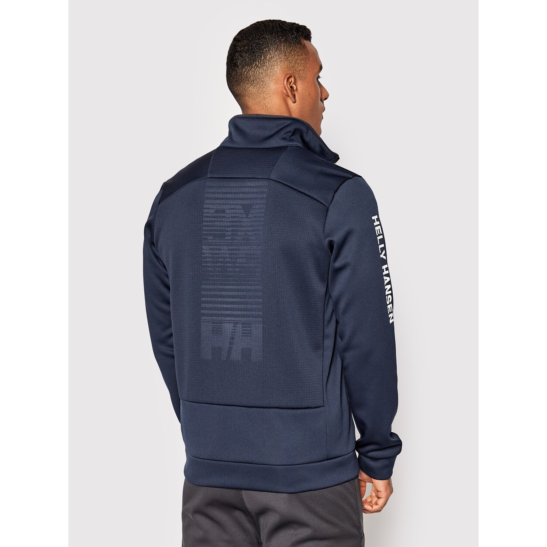 Helly Hansen Суитшърт от техническо трико Hp Fleece 34043 Тъмносин Regular Fit - Pepit.bg