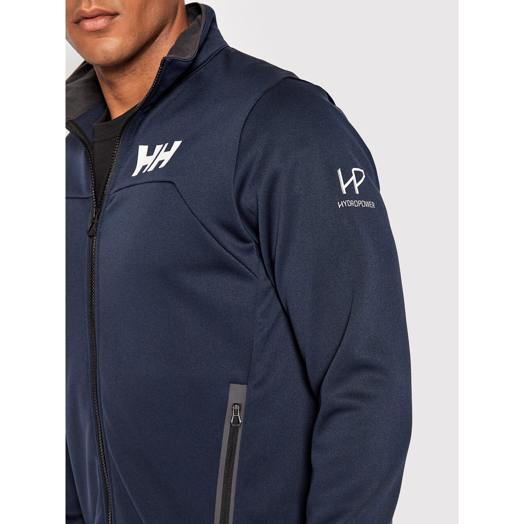 Helly Hansen Суитшърт от техническо трико Hp Fleece 34043 Тъмносин Regular Fit - Pepit.bg