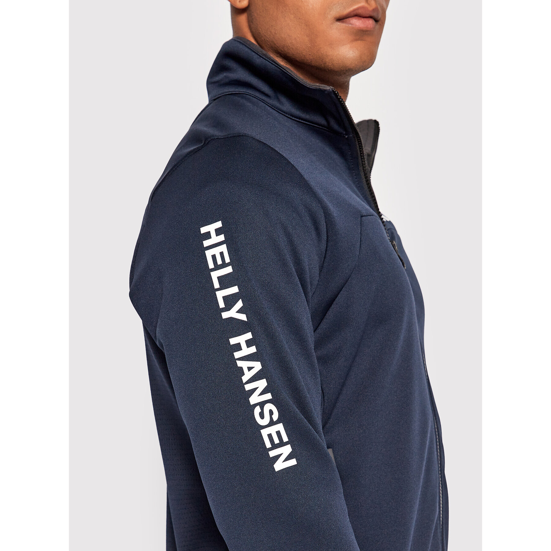 Helly Hansen Суитшърт от техническо трико Hp Fleece 34043 Тъмносин Regular Fit - Pepit.bg