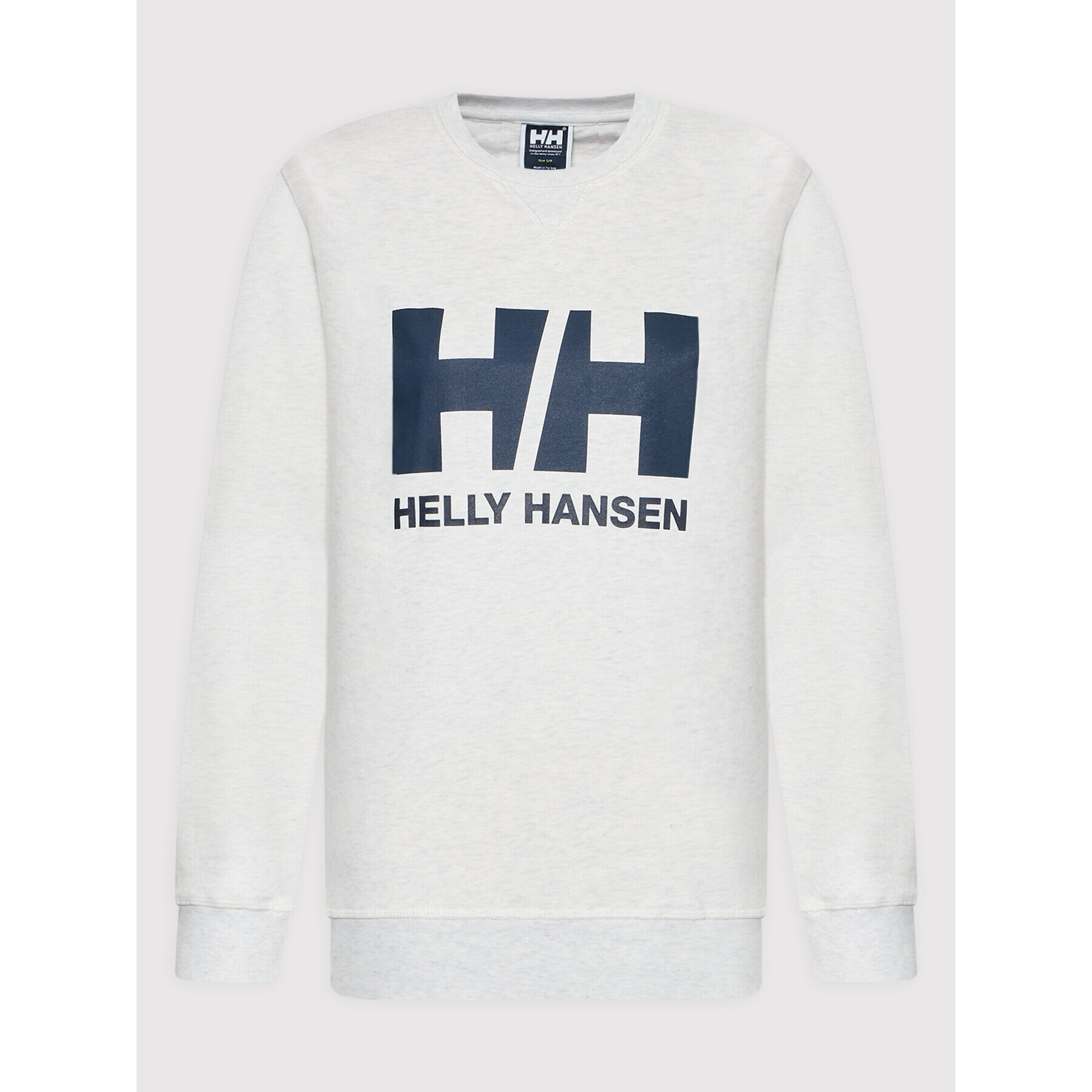 Helly Hansen Суитшърт Pull Crew Hh Logo 34003 Сив Regular Fit - Pepit.bg