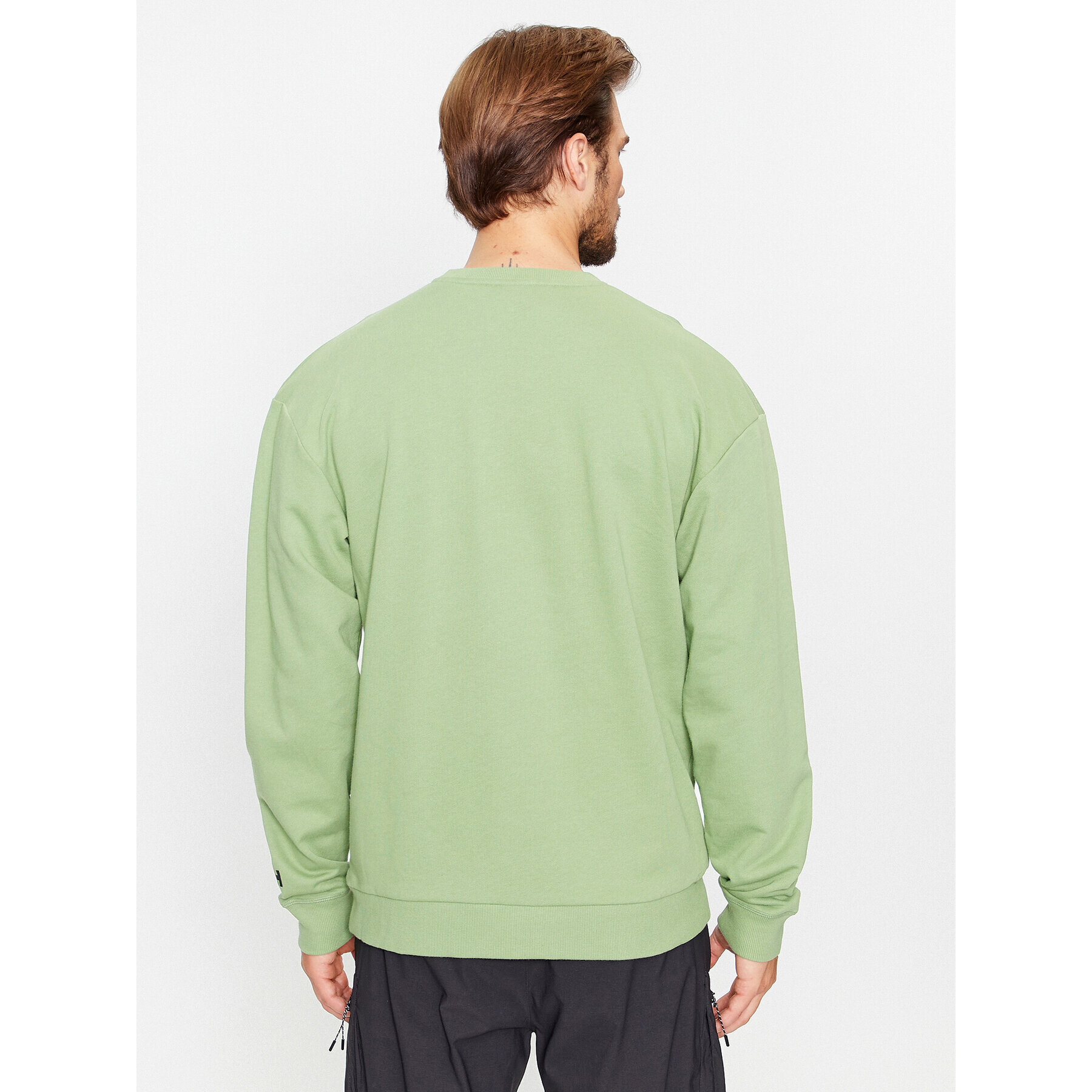 Helly Hansen Суитшърт Yu Crew Sweater 2.0 53891 Зелен Regular Fit - Pepit.bg