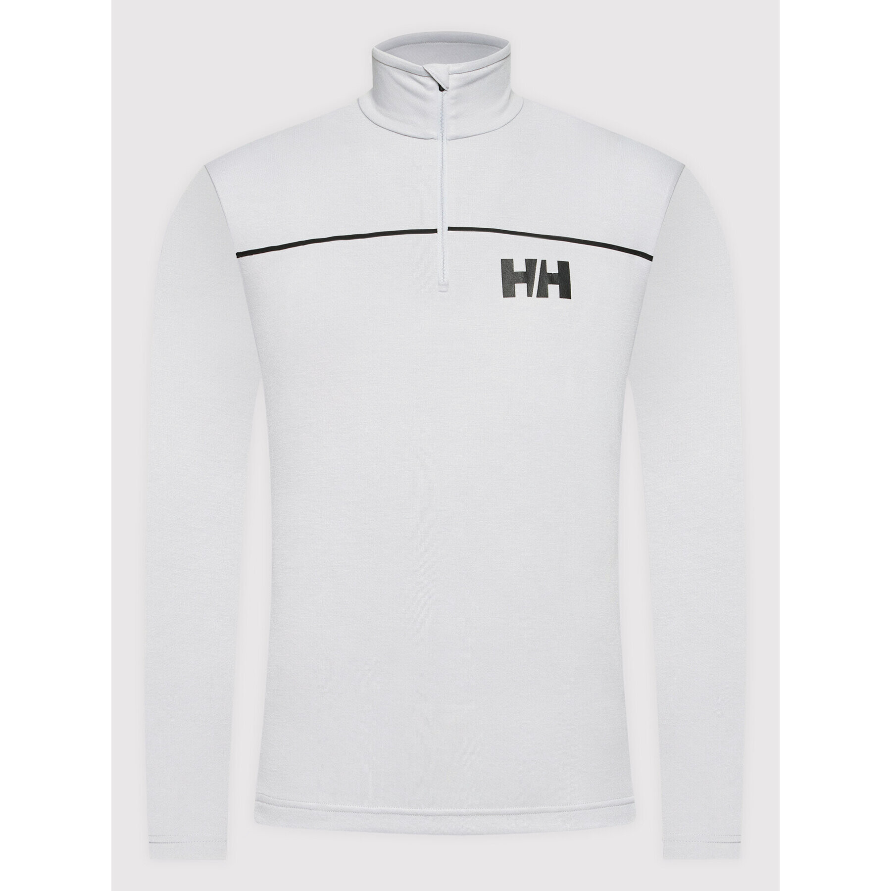 Helly Hansen Тениска от техническо трико Demi-Fermeture 30208 Сив Regular Fit - Pepit.bg