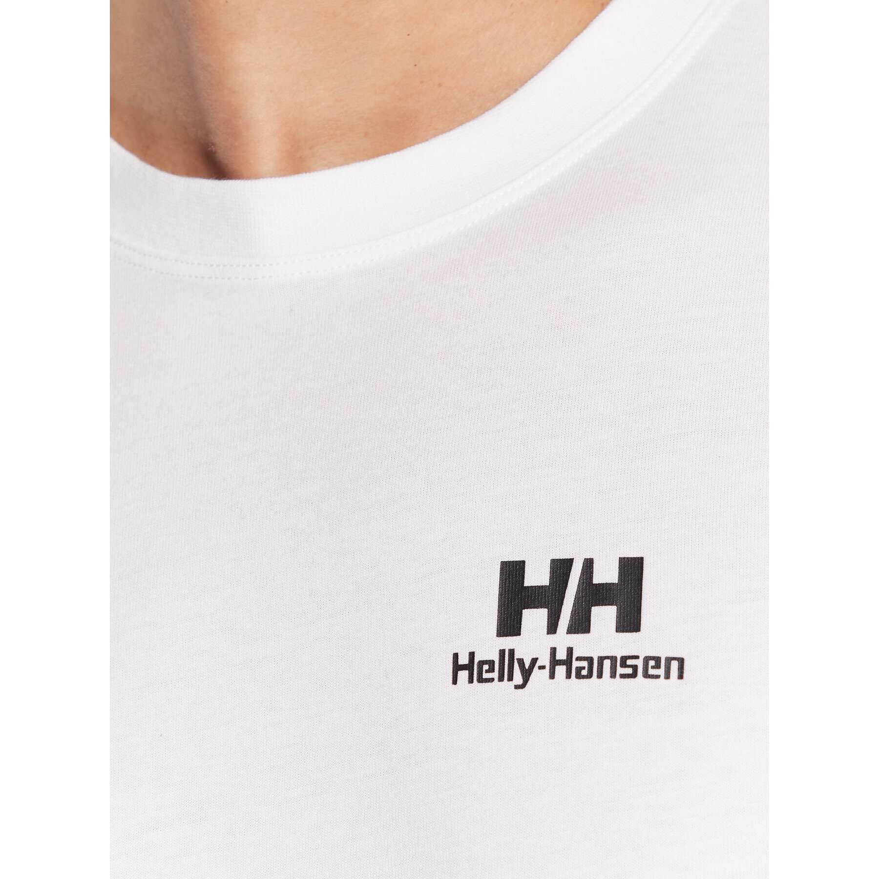 Helly Hansen Тениска с дълъг ръкав Yu20 53465 Бял Regular Fit - Pepit.bg