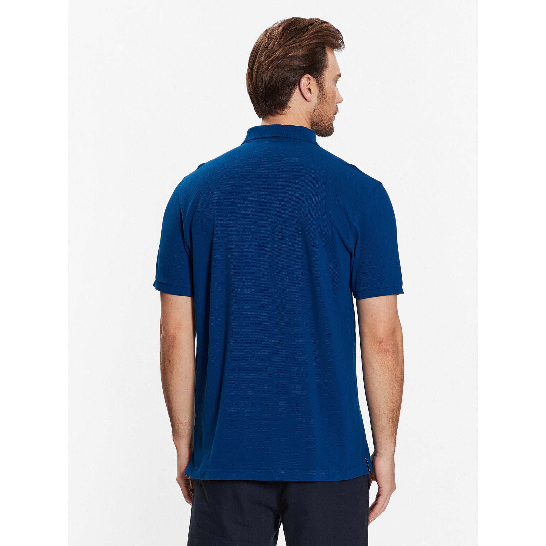 Helly Hansen Тениска с яка и копчета Transat 33980 Син Regular Fit - Pepit.bg
