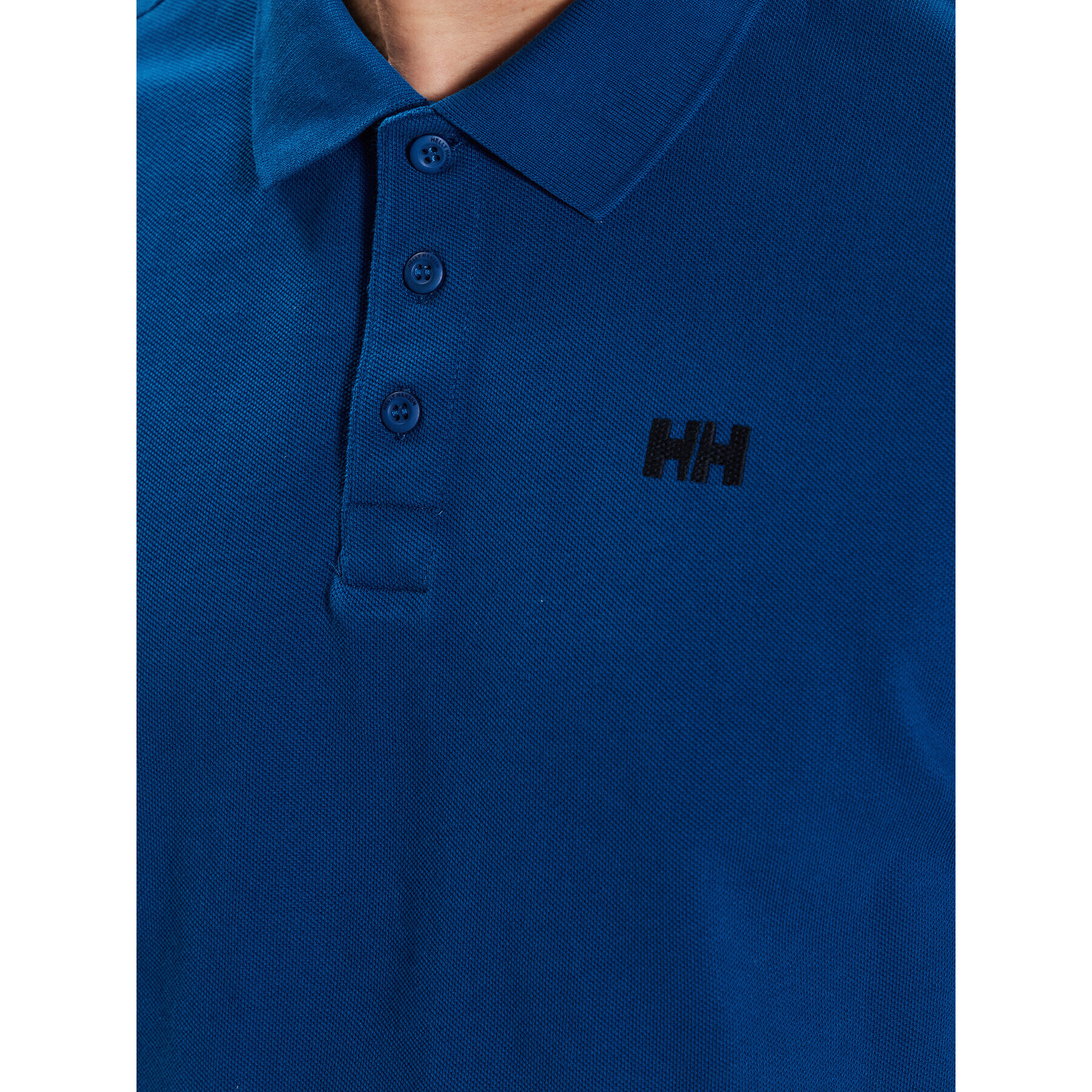 Helly Hansen Тениска с яка и копчета Transat 33980 Син Regular Fit - Pepit.bg