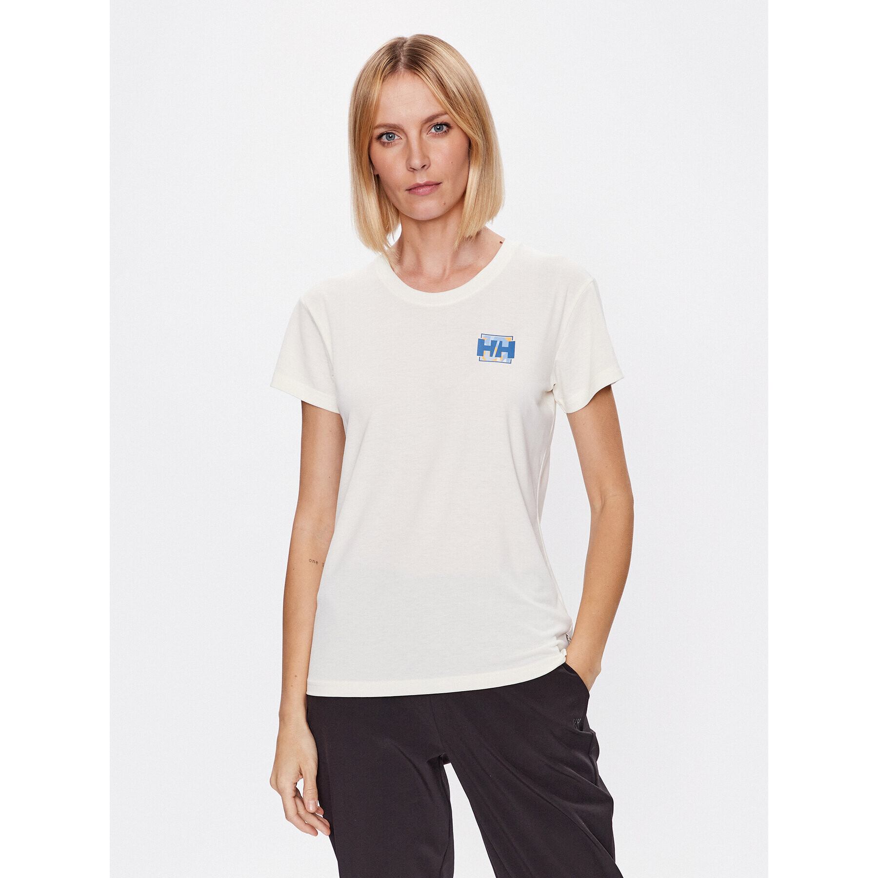 Helly Hansen Тишърт 63083 Жълт Regular Fit - Pepit.bg