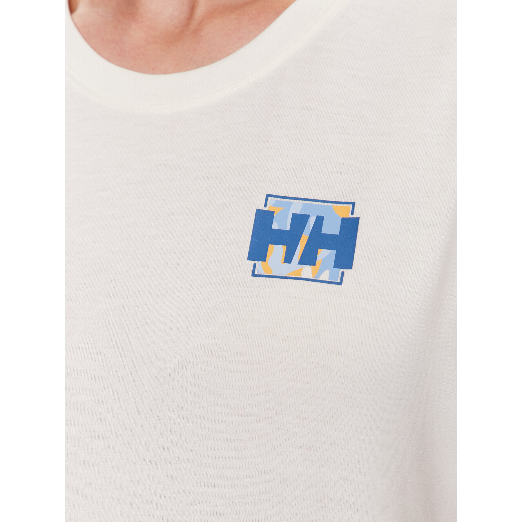 Helly Hansen Тишърт 63083 Жълт Regular Fit - Pepit.bg