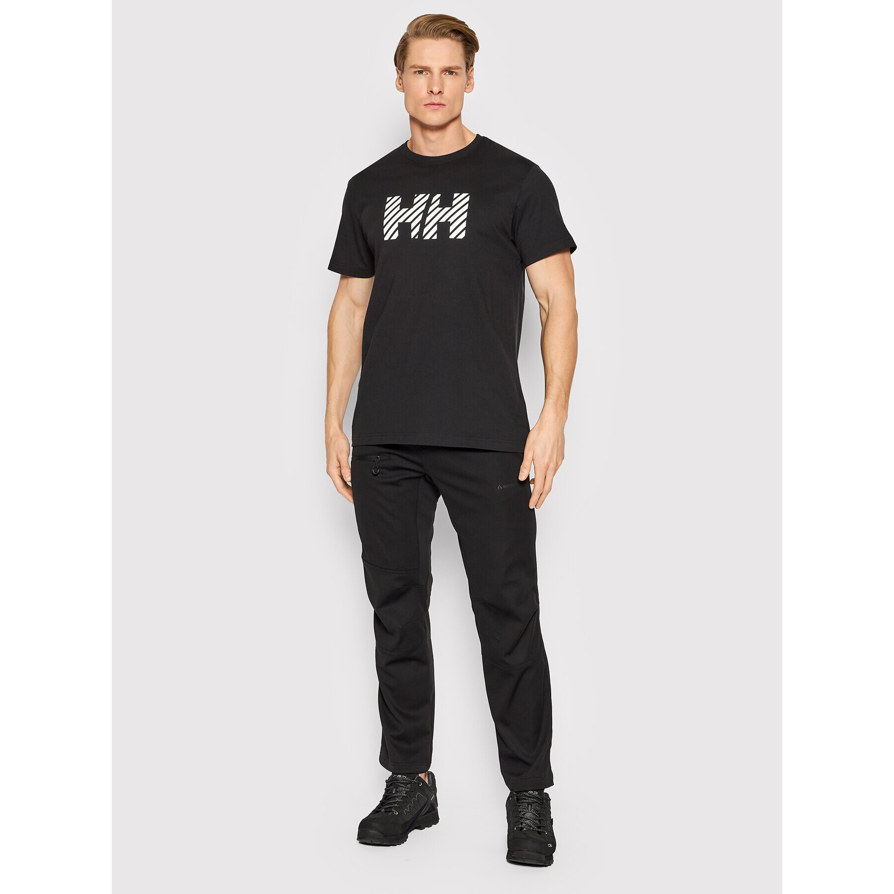 Helly Hansen Тишърт Active 53428 Черен Regular Fit - Pepit.bg