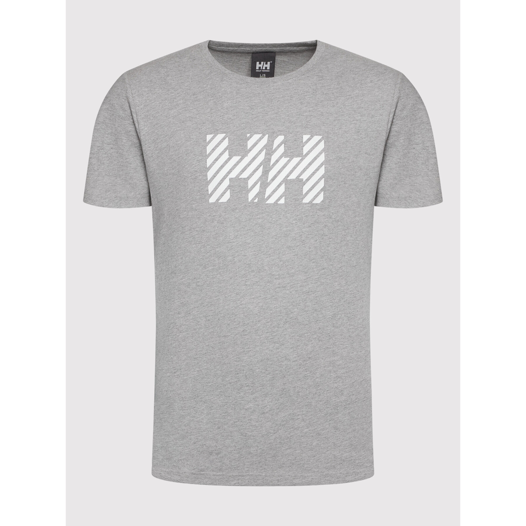 Helly Hansen Тишърт Active 53428 Сив Regular Fit - Pepit.bg