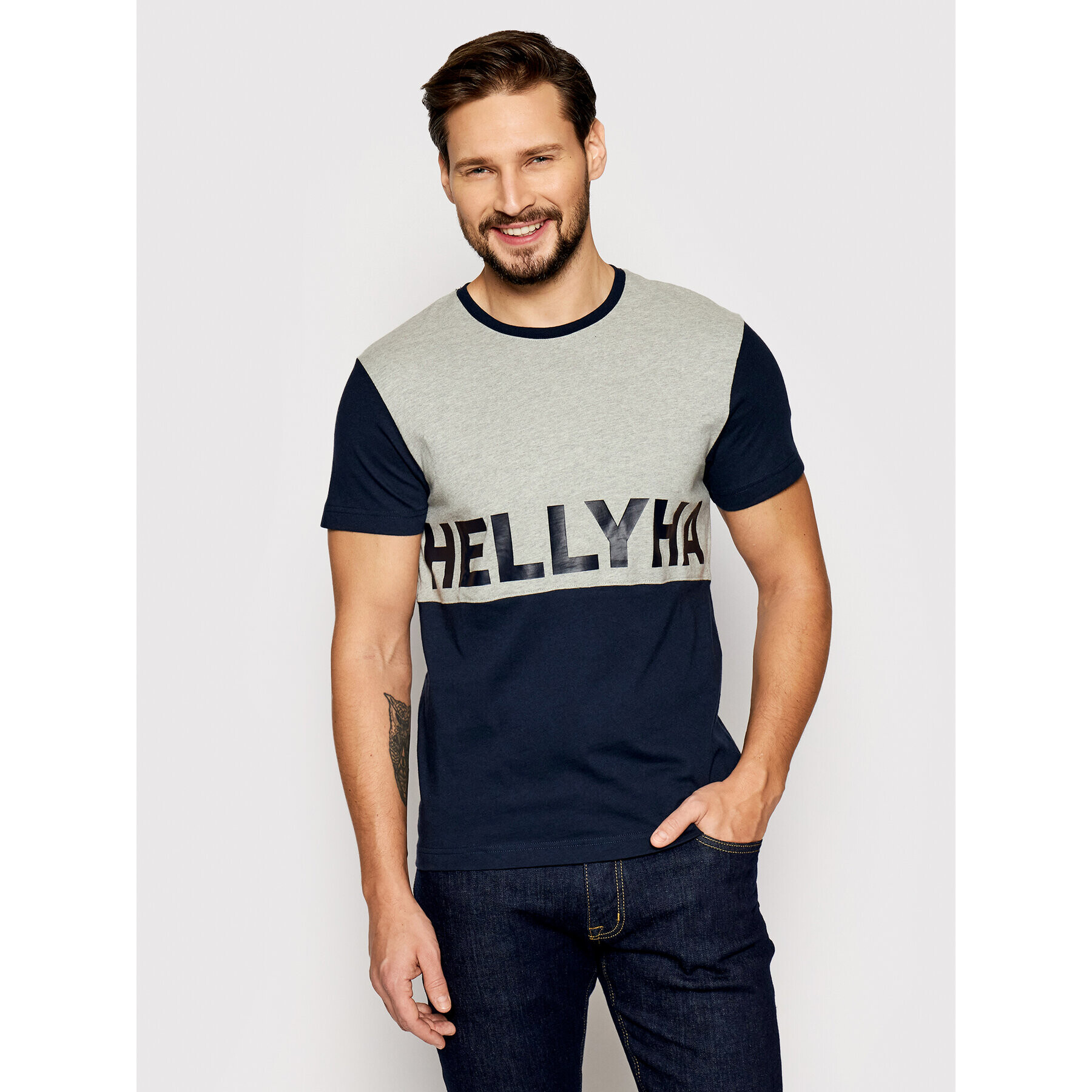 Helly Hansen Тишърт Active 53428 Тъмносин Regular Fit - Pepit.bg