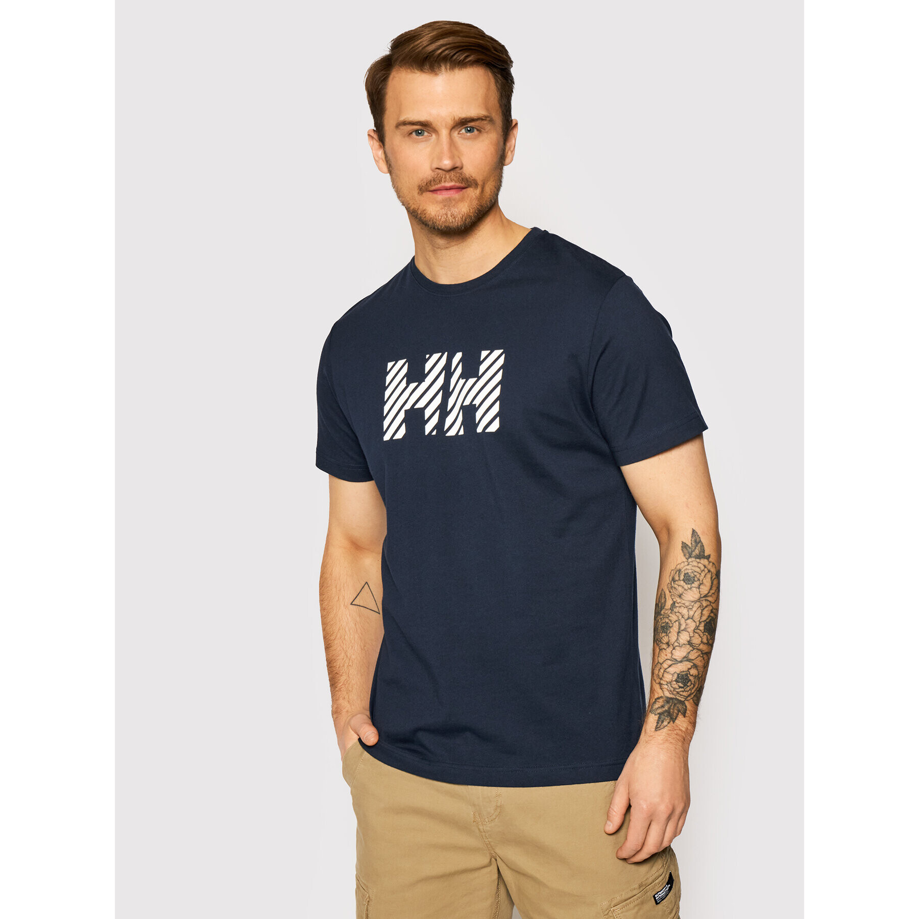 Helly Hansen Тишърт Active 53428 Тъмносин Regular Fit - Pepit.bg