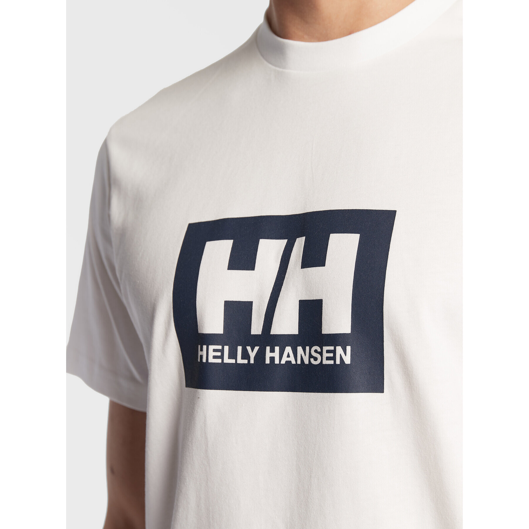 Helly Hansen Тишърт Box 53285 Бял Regular Fit - Pepit.bg