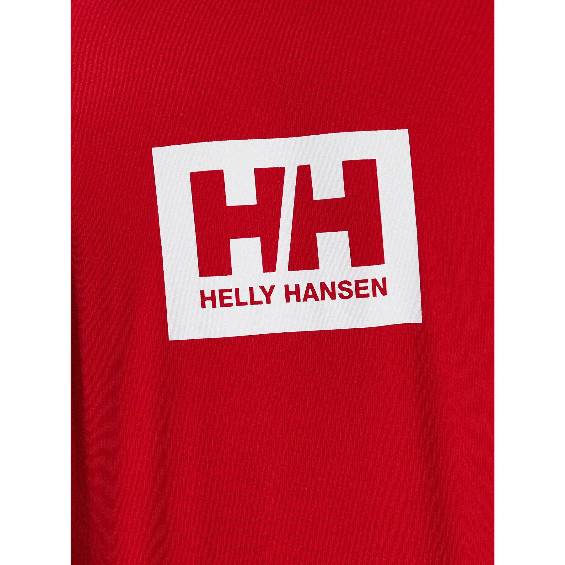 Helly Hansen Тишърт Box 53285 Червен Regular Fit - Pepit.bg